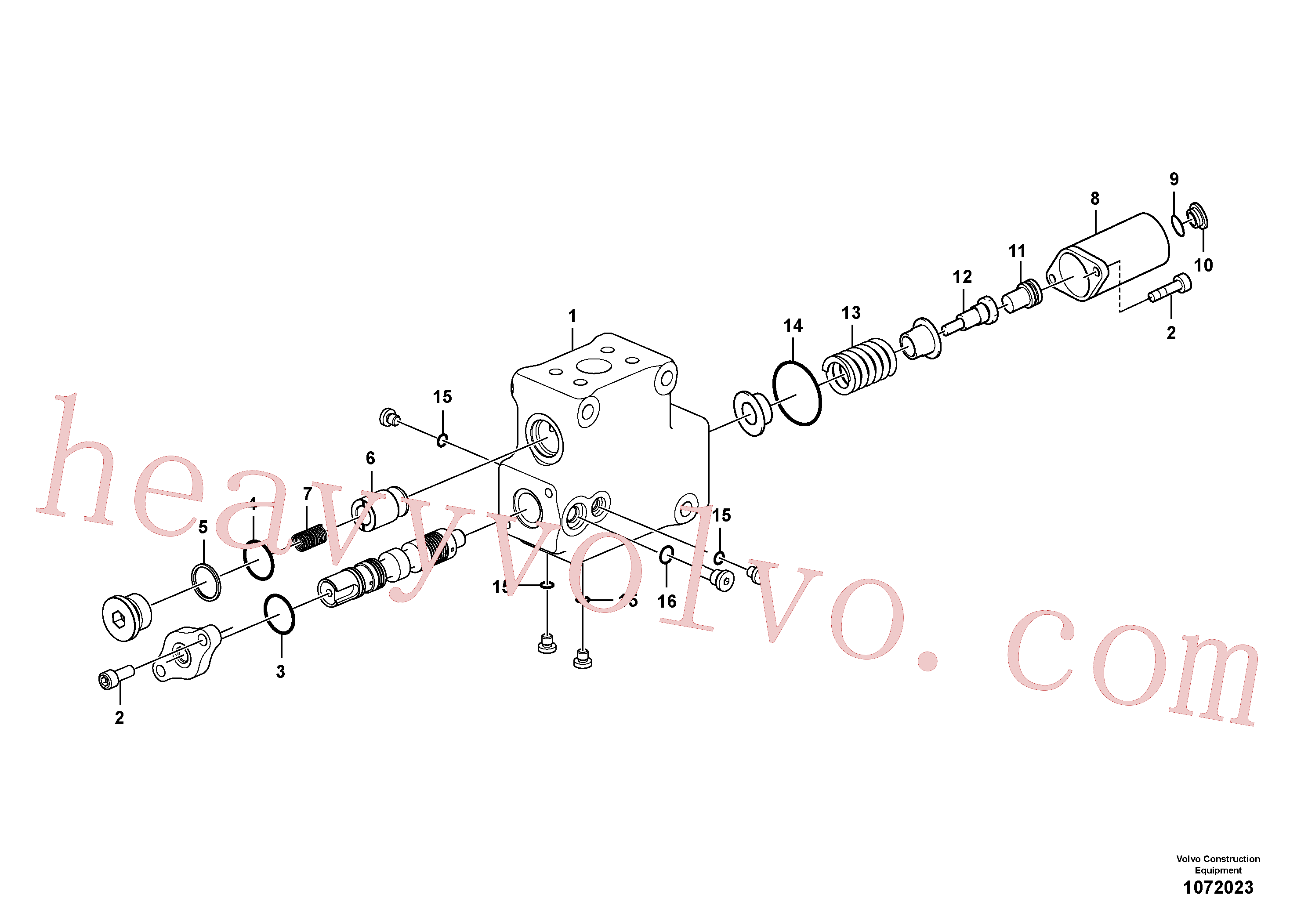 Volvo VOE14627886 Spring aftermarket part for sale