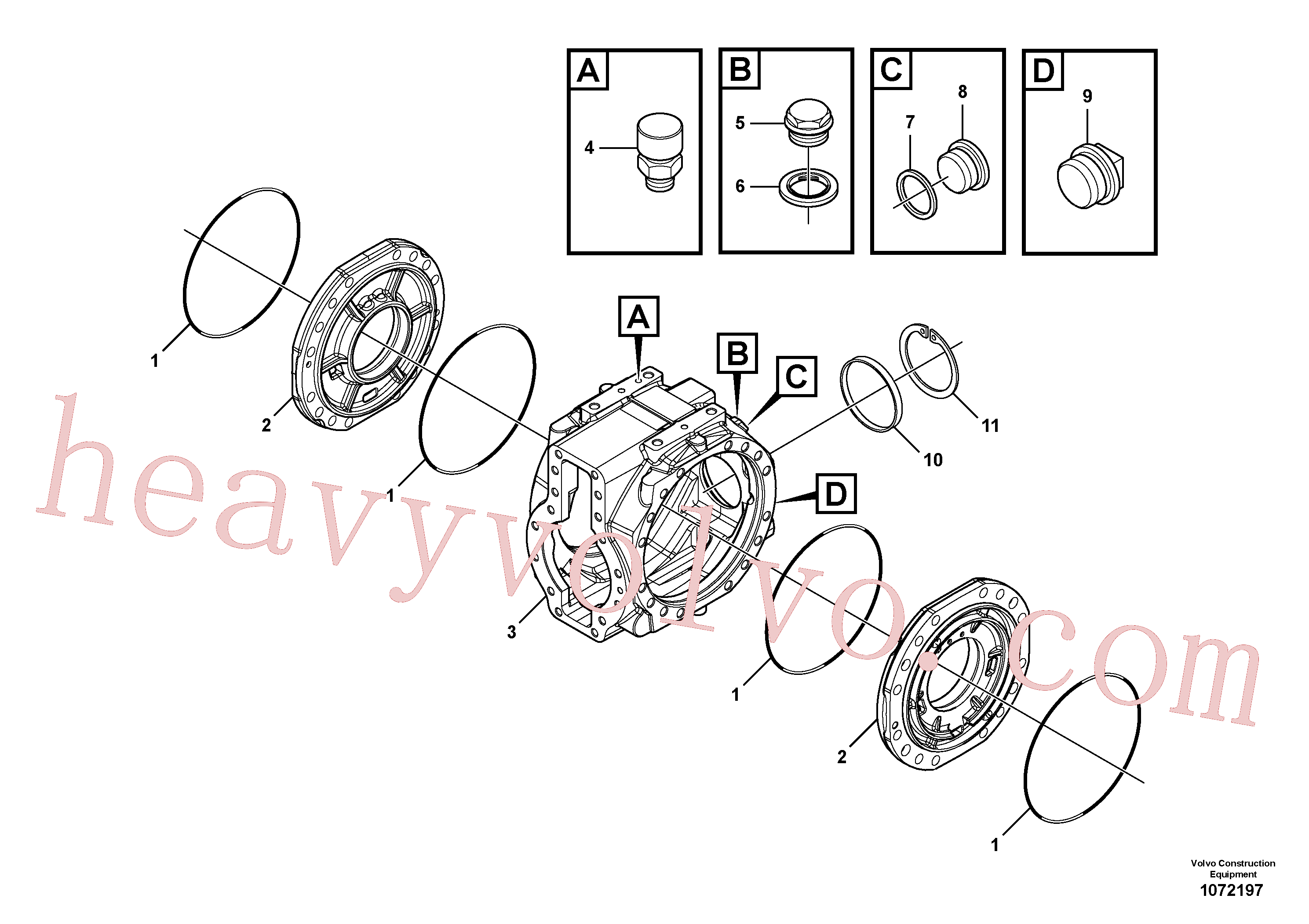 Wholesale VOE11706884 Plug for Volvo Excavator