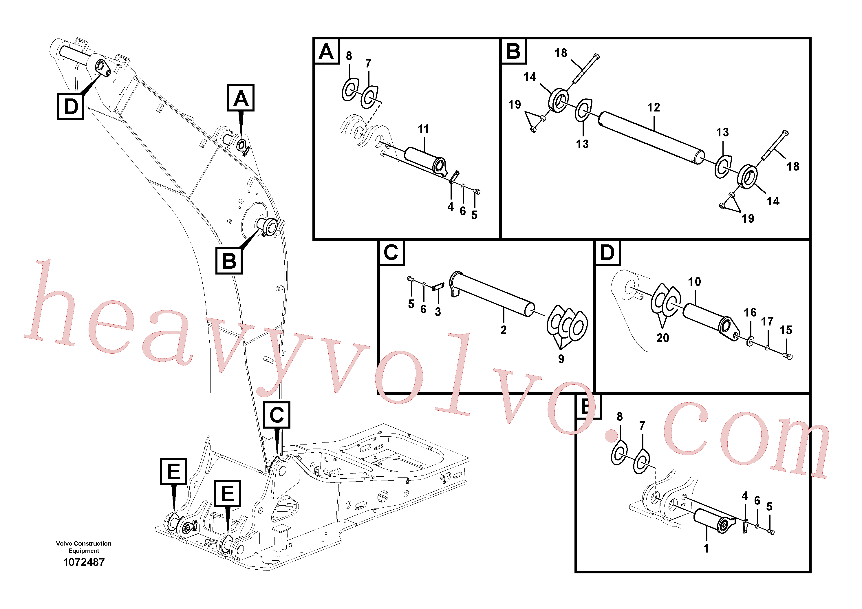 Volvo VOE14549854 Lock aftermarket part for sale
