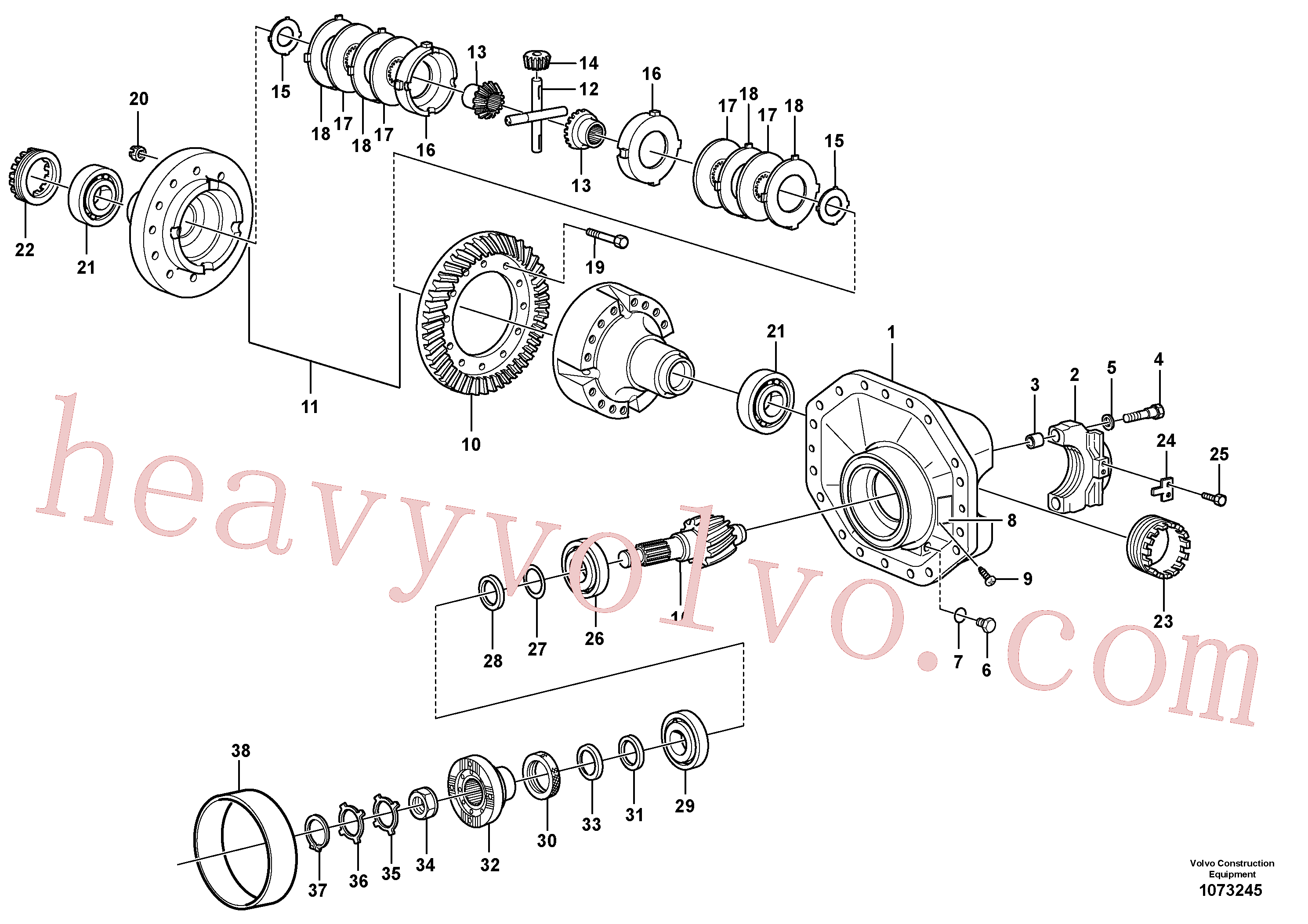 Volvo VOE1522895 Sealing ring aftermarket part for sale