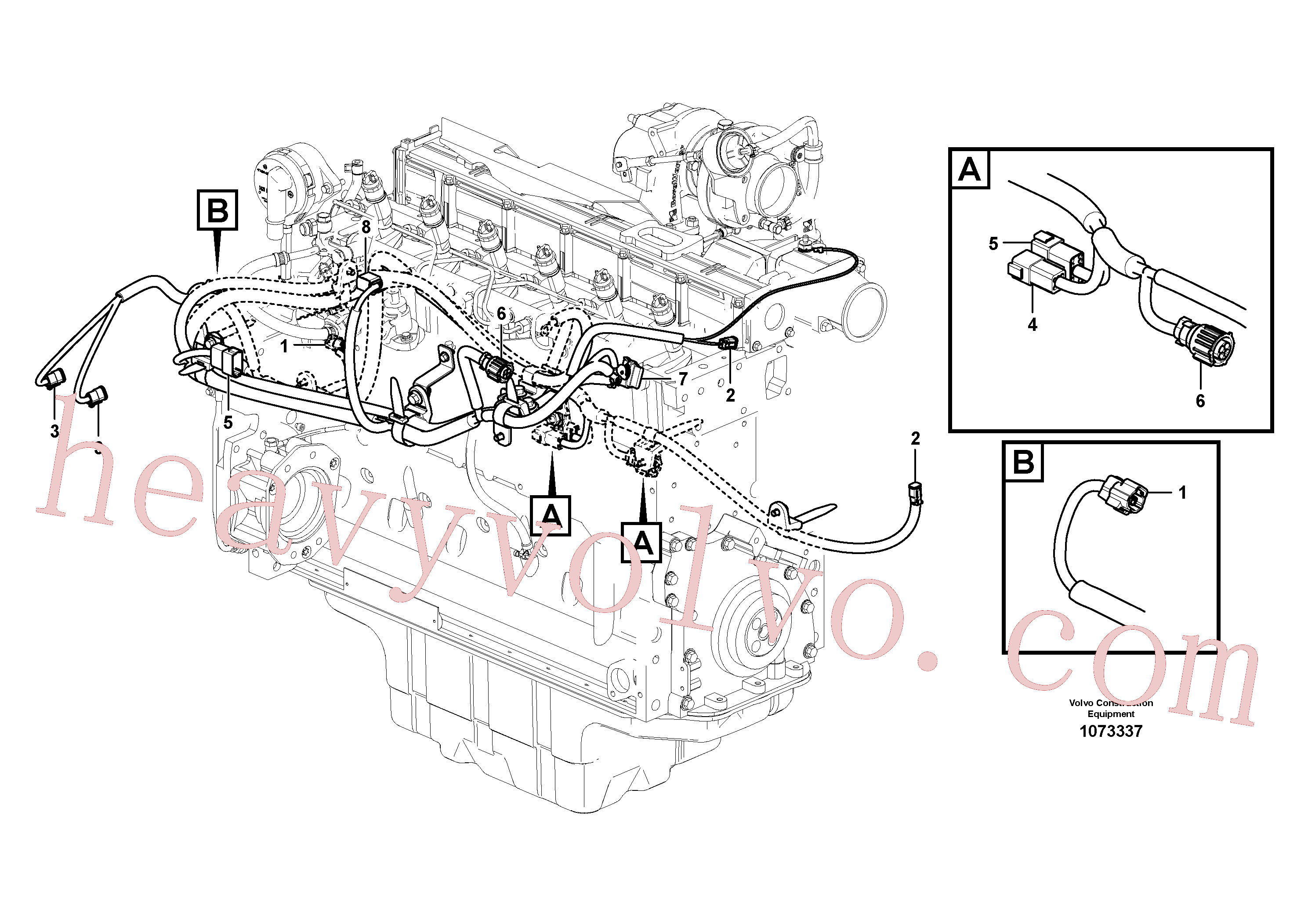 VOE11428051 Housing for Volvo Excavator Parts