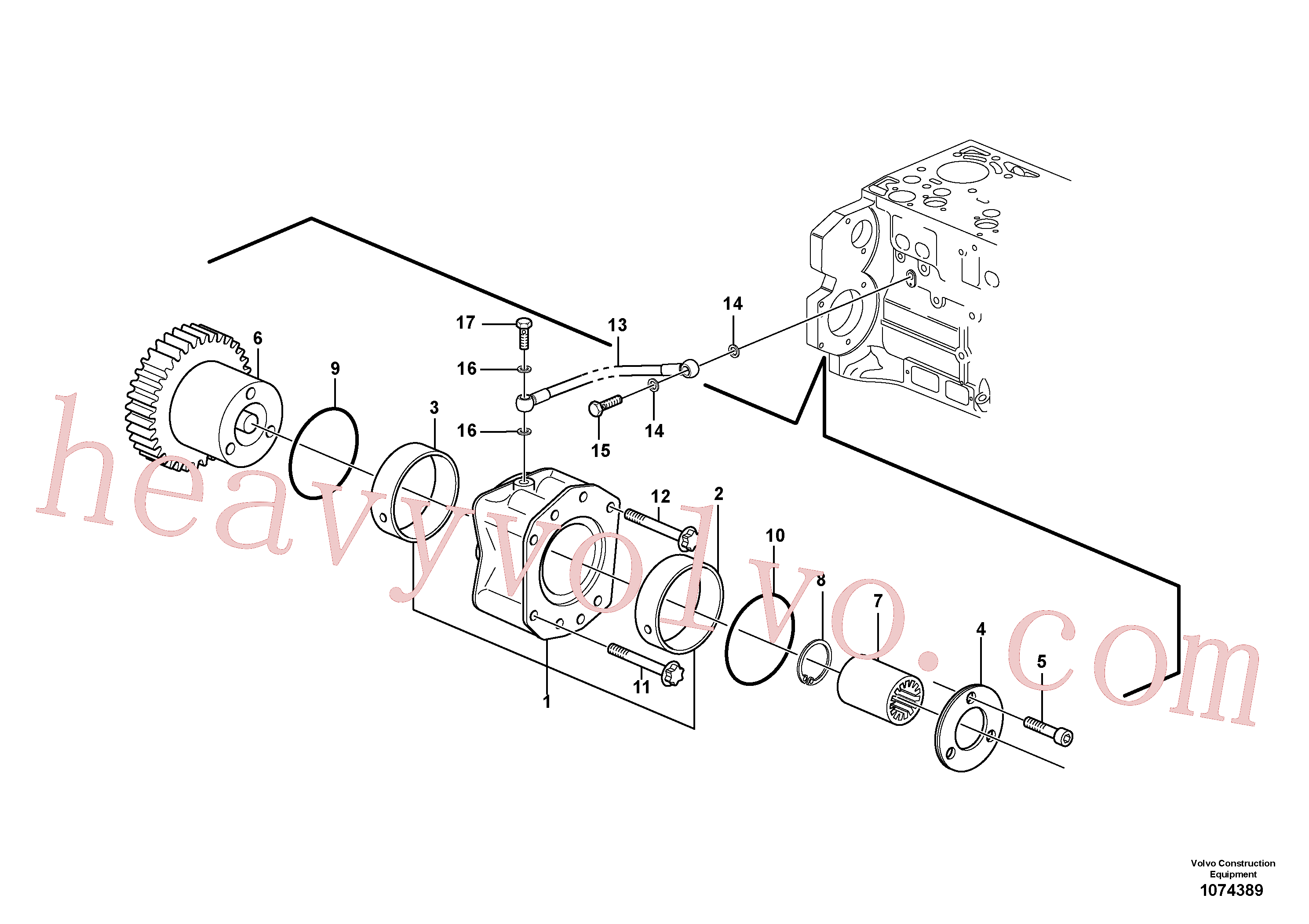 Volvo ZM2900268 Bushing aftermarket part for sale
