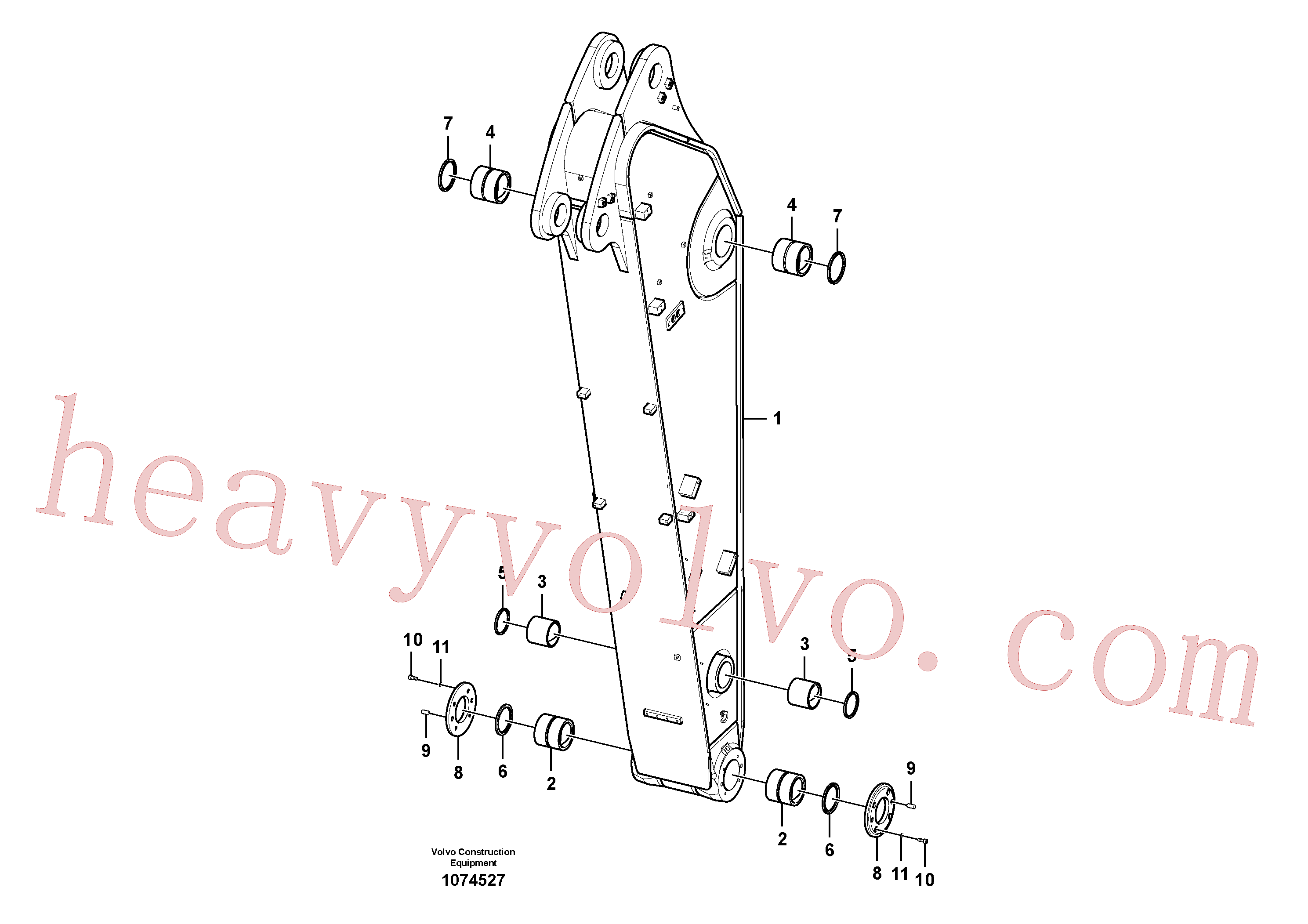Wholesale VOE14695039 Arm for Volvo Excavator