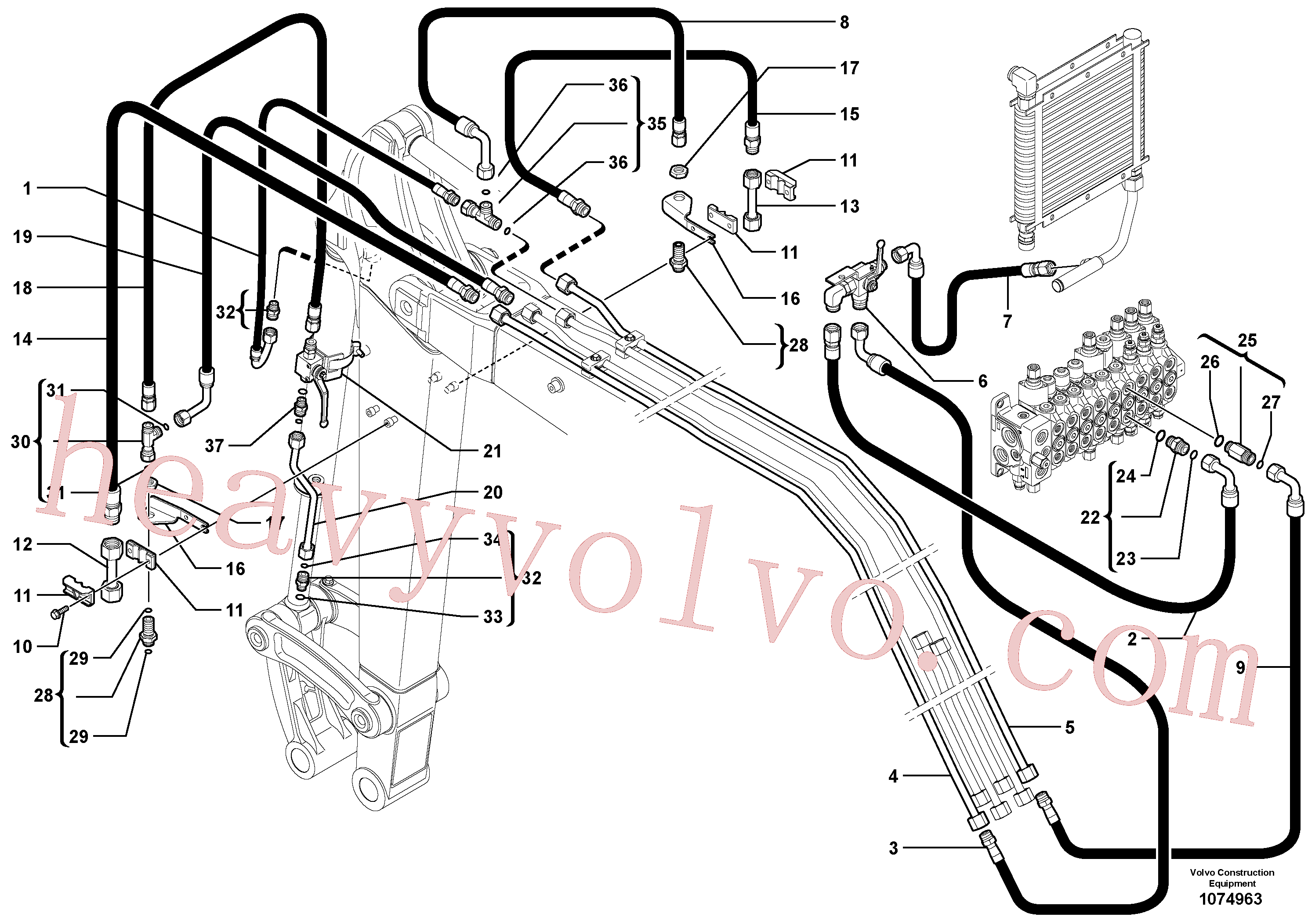 VOE11803596 Eternity/2 for Volvo Excavator Parts