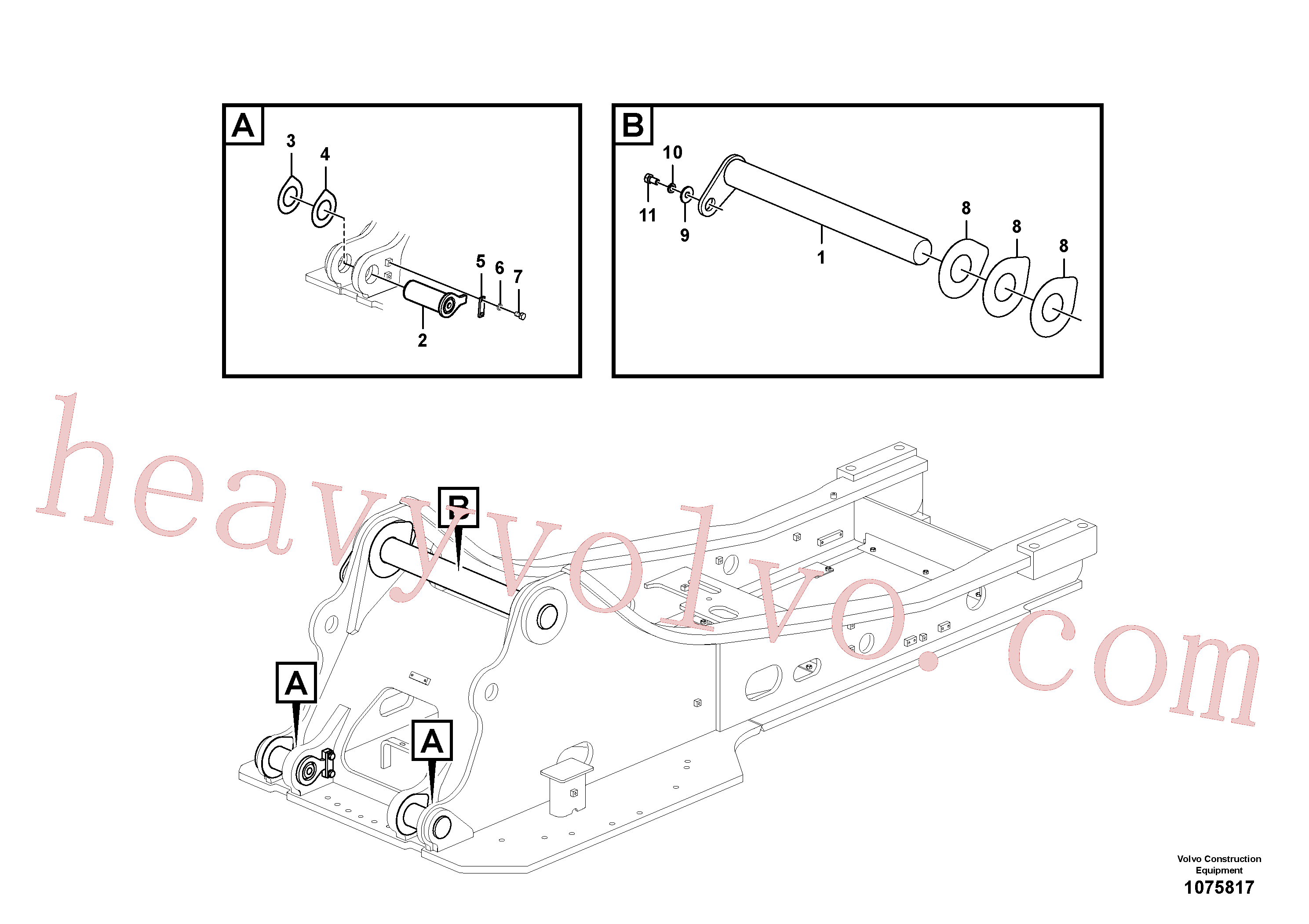 Wholesale SA9299-00080 Washer for Volvo Excavator
