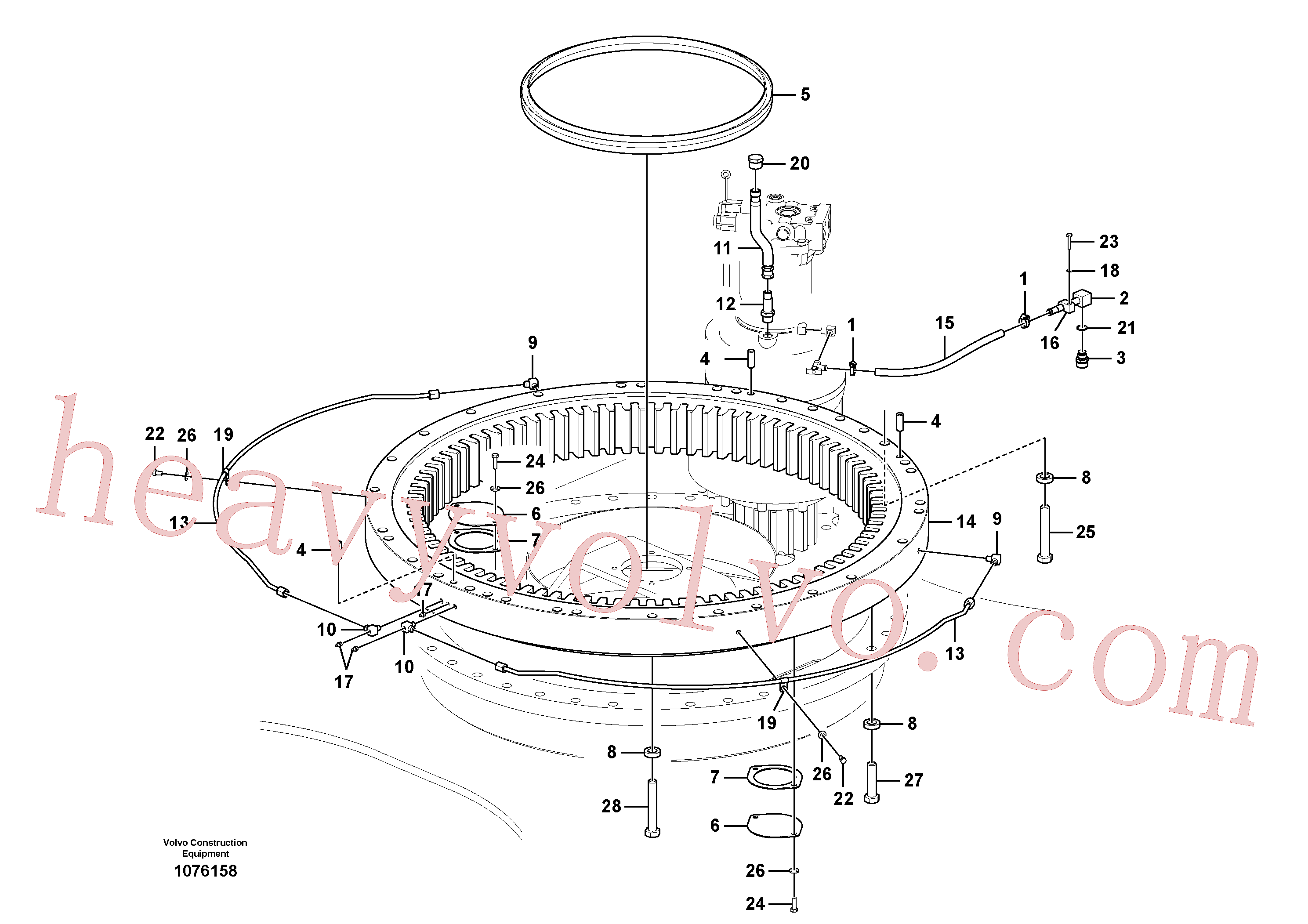 Volvo VOE990420 Hexagon screw aftermarket part for sale