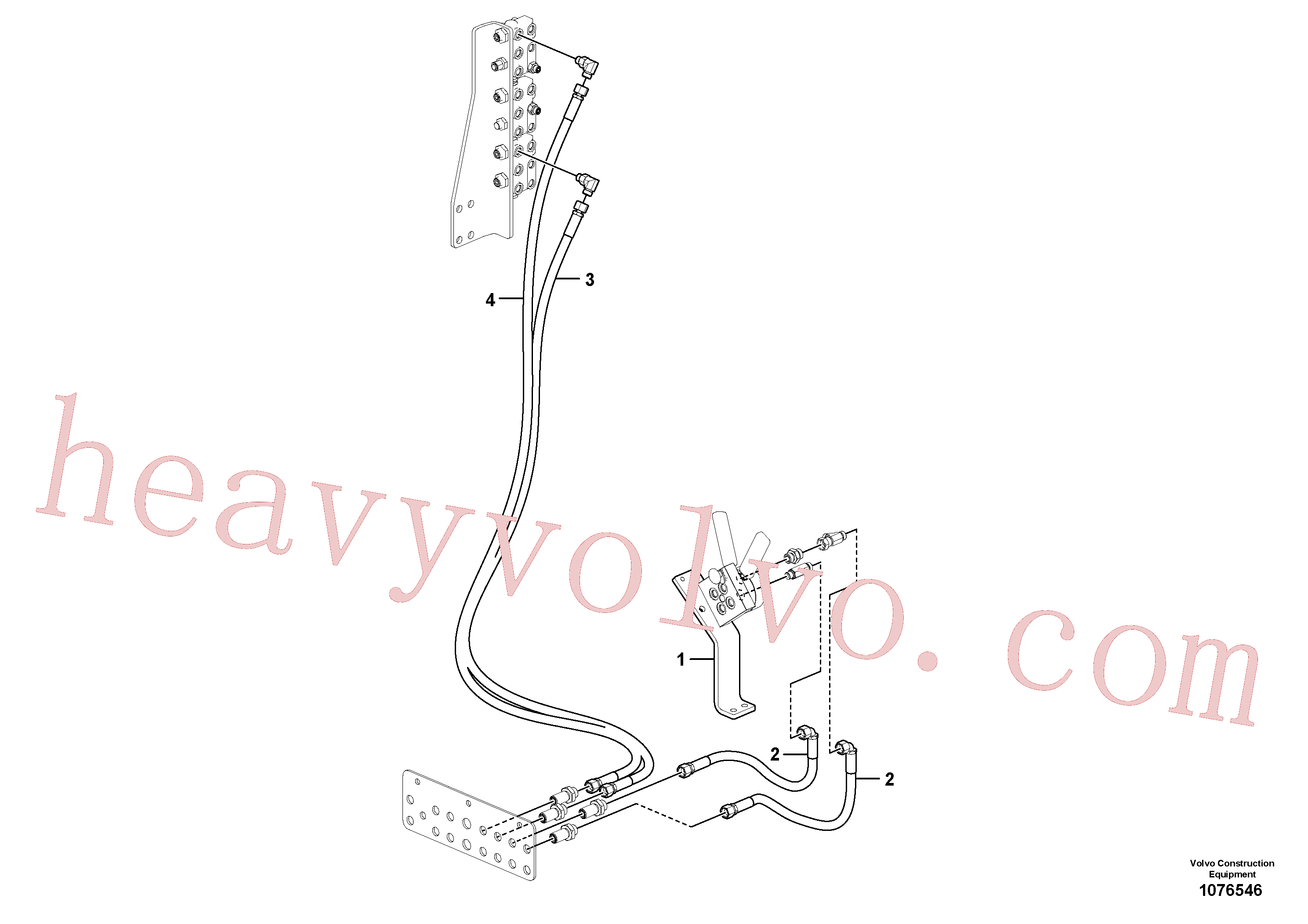 Volvo Assembly VOE14676919 Bracket for sale
