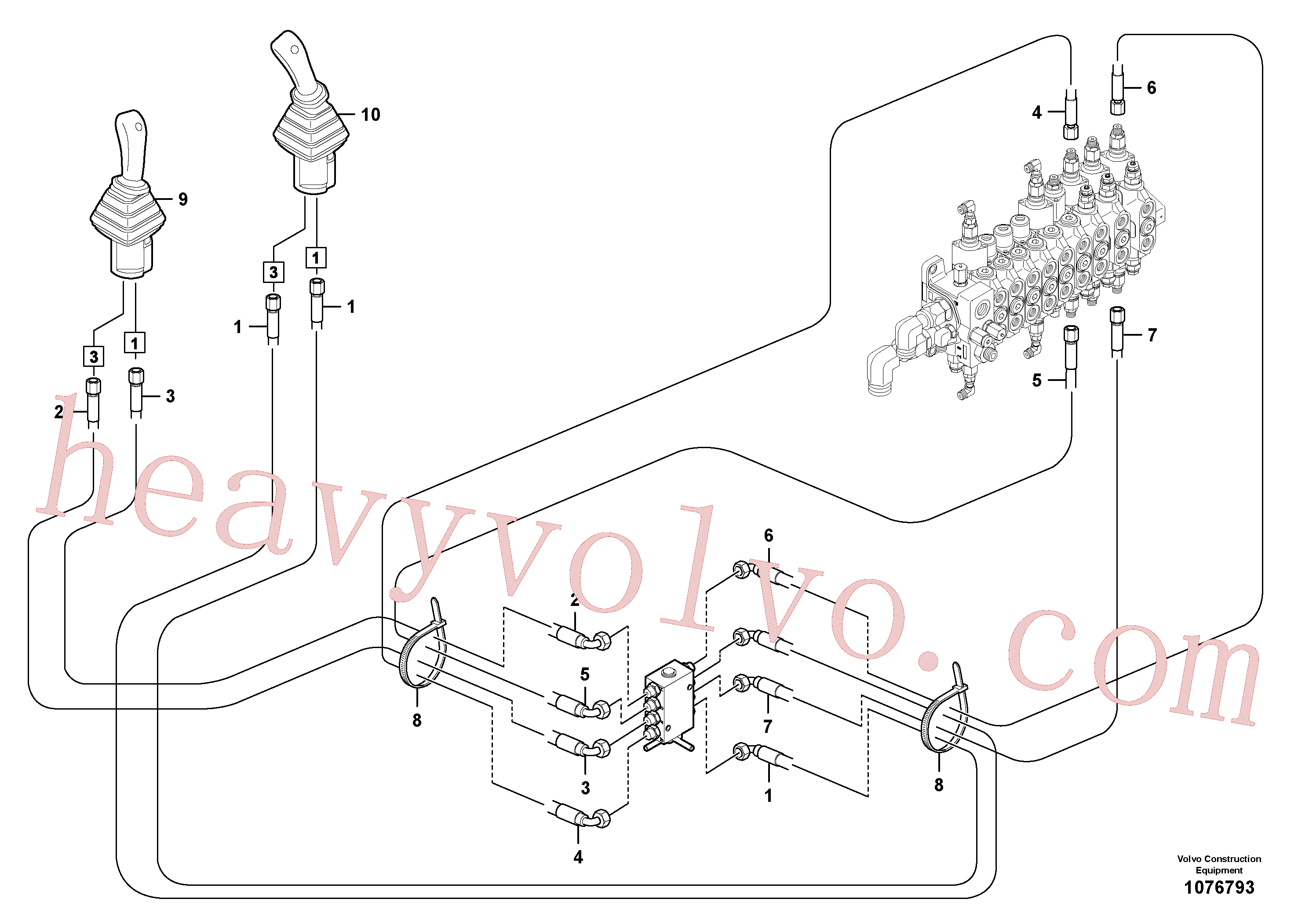 Volvo VOE936818 Hose assembly aftermarket part for sale