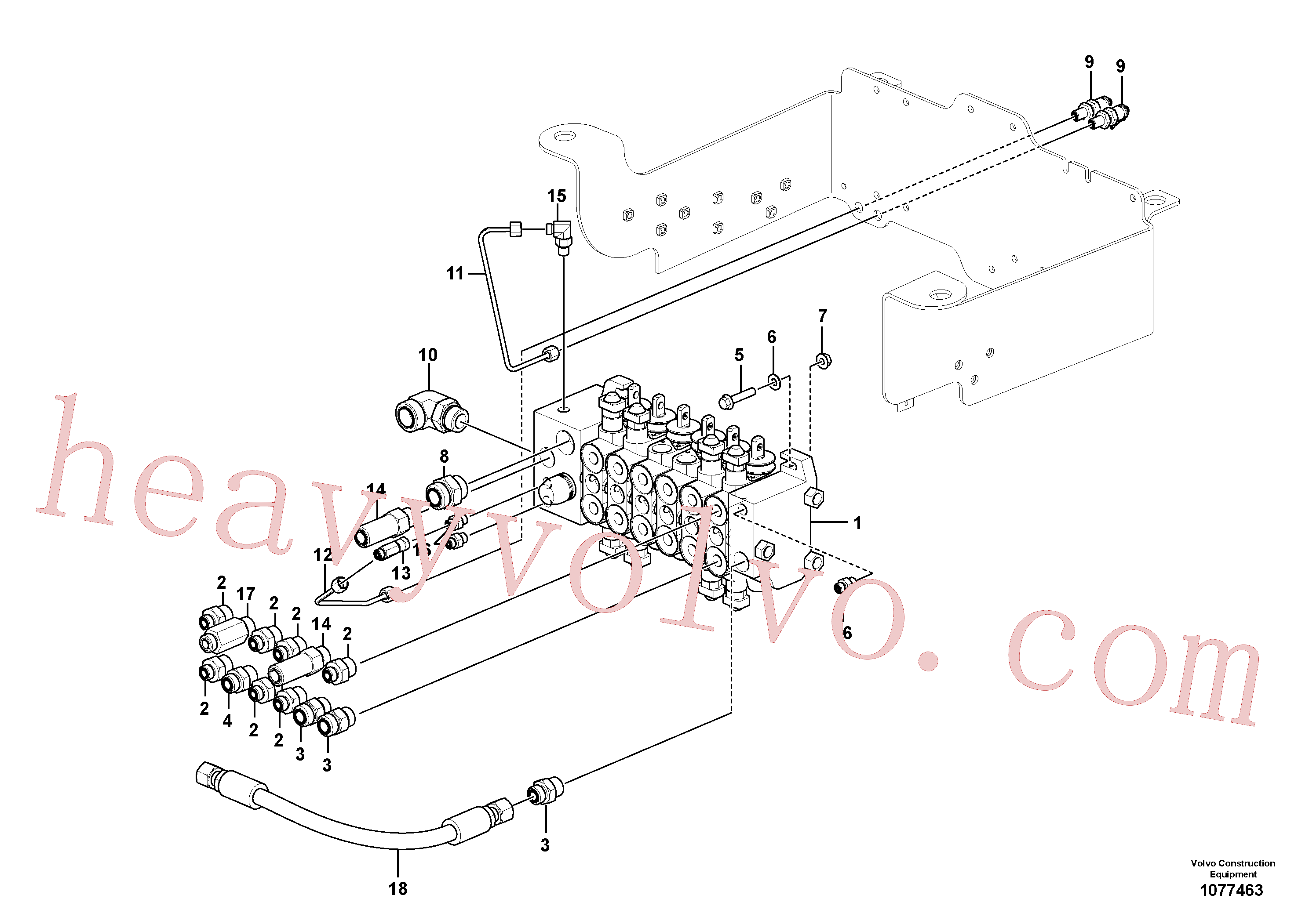 Wholesale VOE938149 Elbow nipple for Volvo Excavator