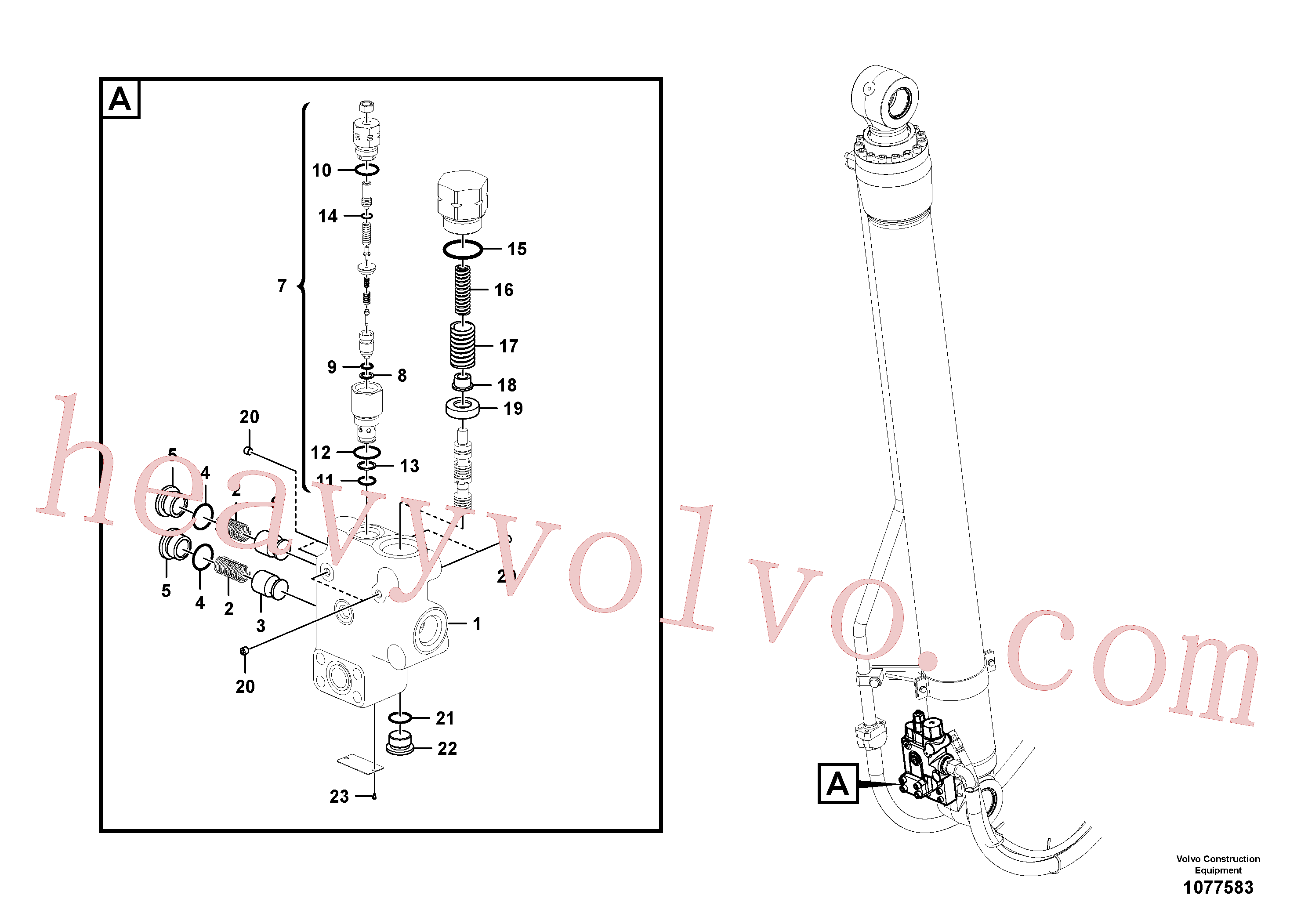 Volvo Assembly VOE14570851 Valve block for sale