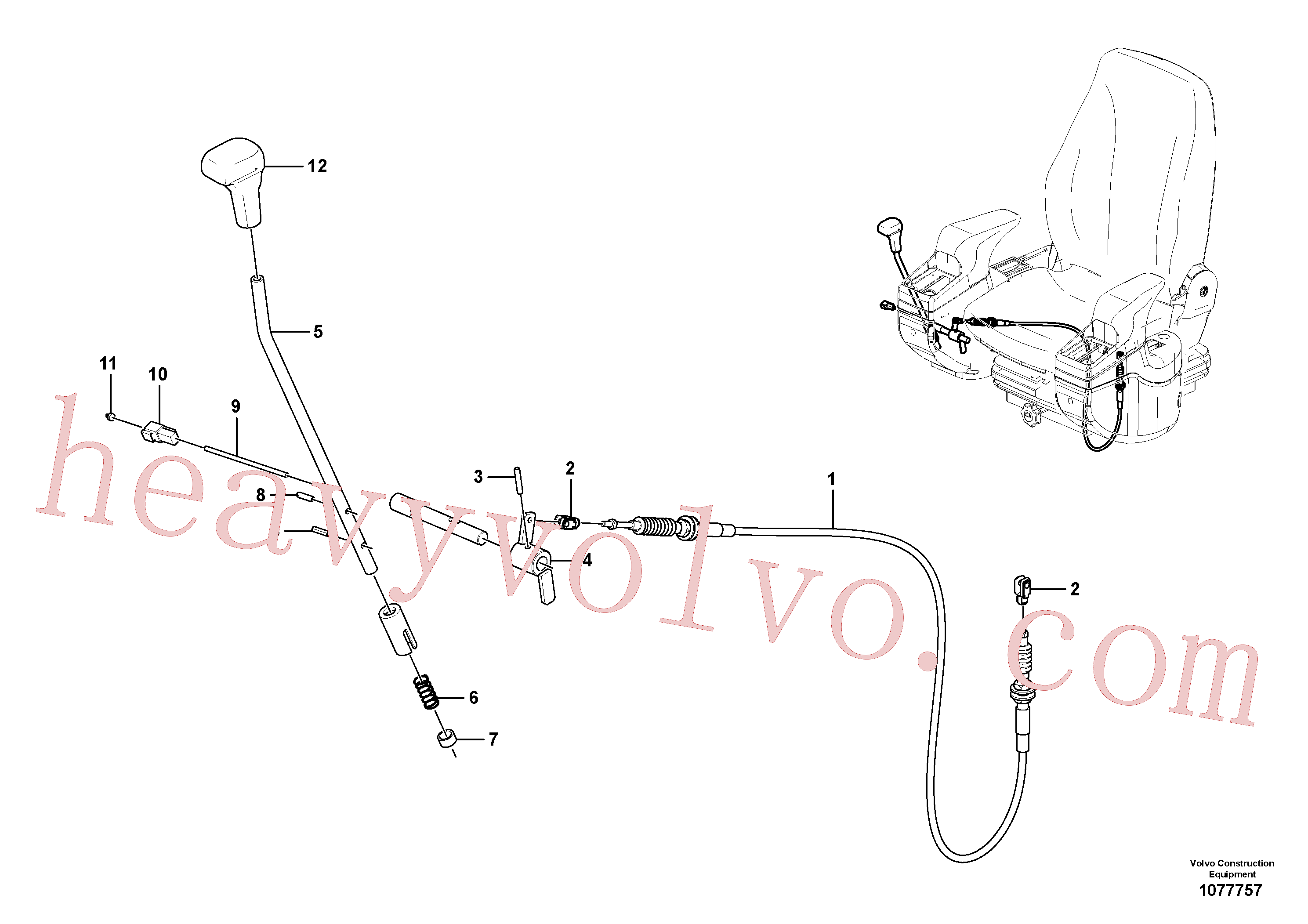 Wholesale PJ5270311 Handle for Volvo Excavator