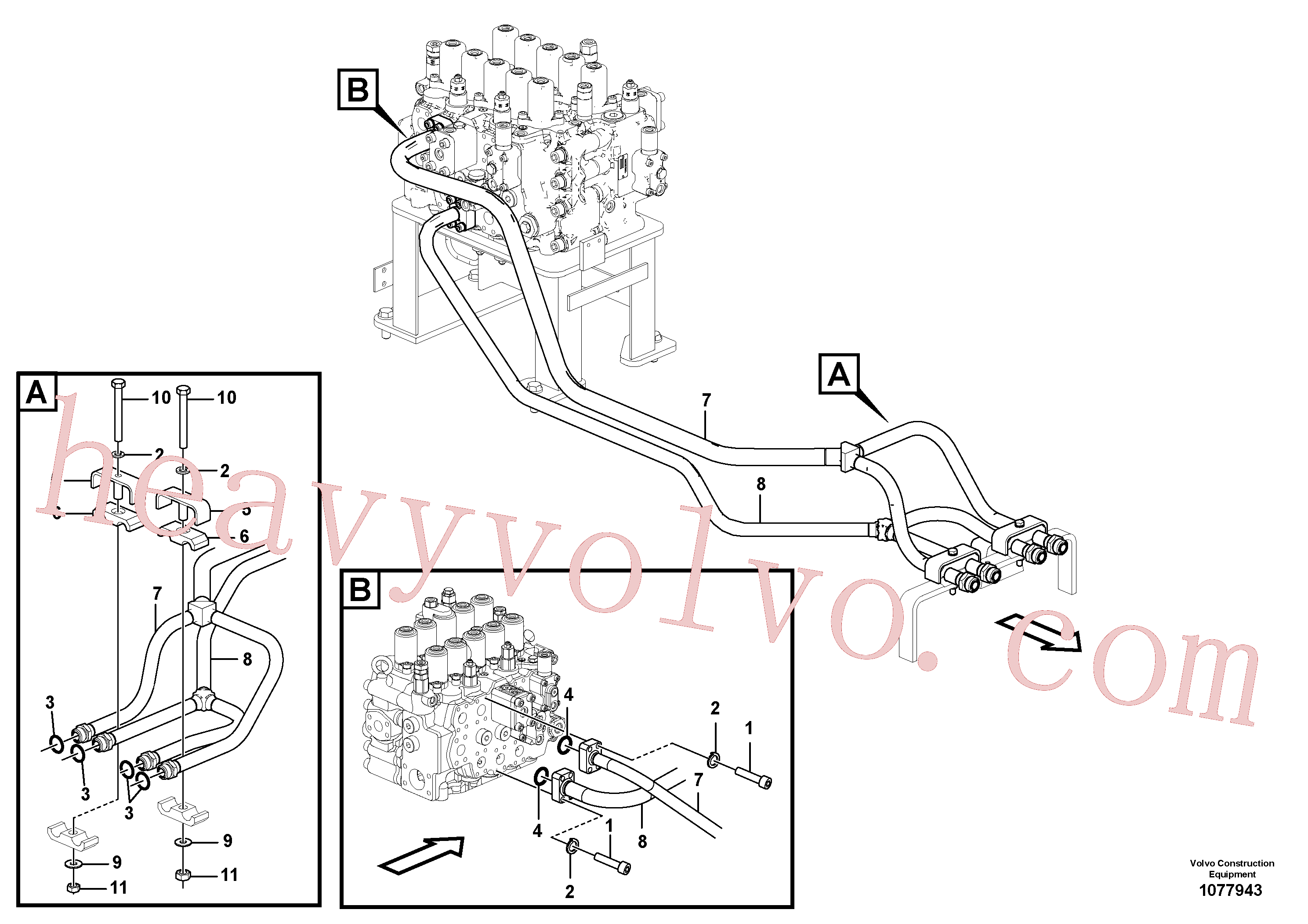 Wholesale SA1142-01260 Clamp for Volvo Excavator
