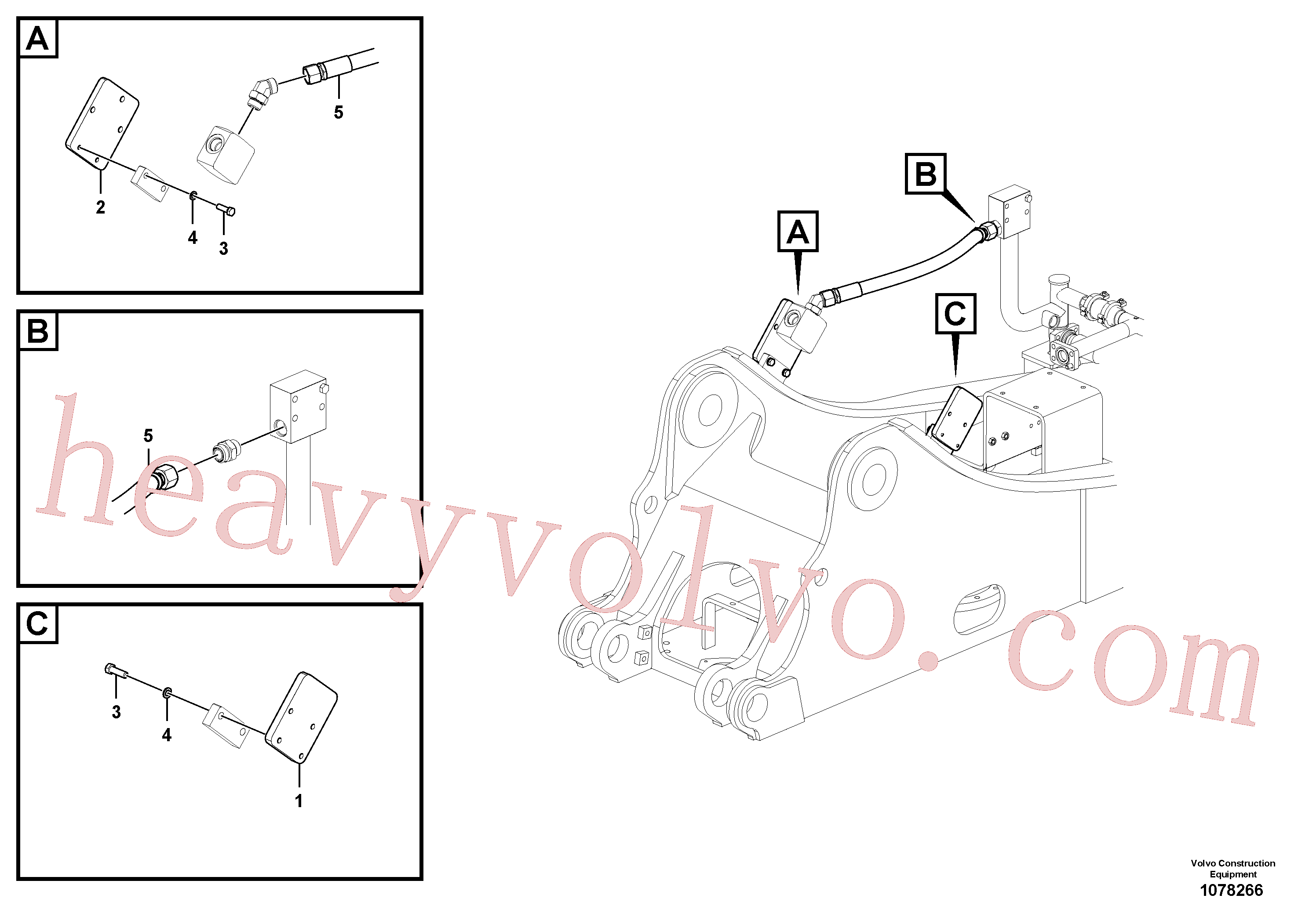 Volvo VOE937528 Hose assembly aftermarket part for sale