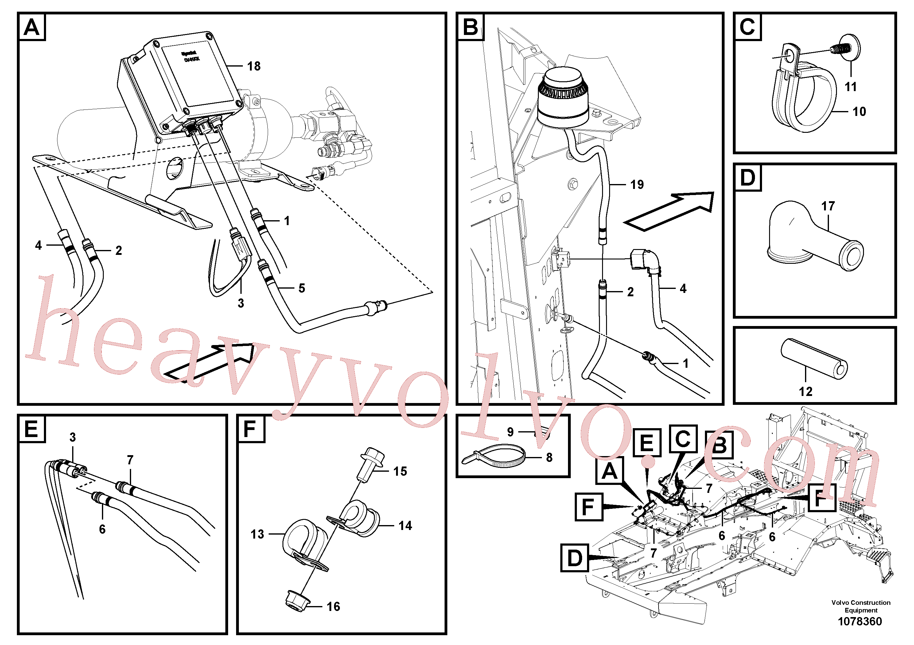 Volvo VOE15146994 Cable aftermarket part for sale
