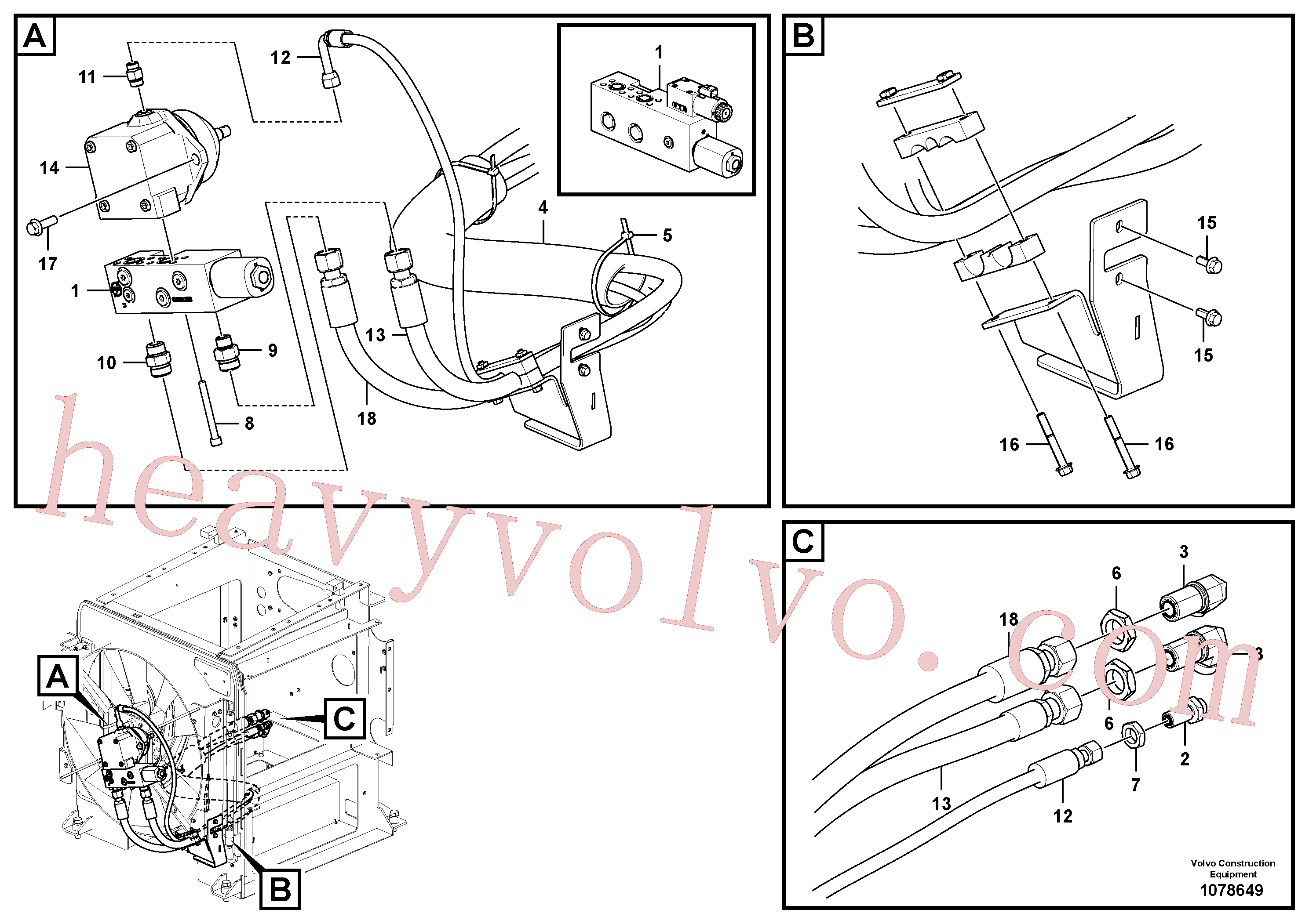 Wholesale VOE945295 Hex. socket screw for Volvo Excavator