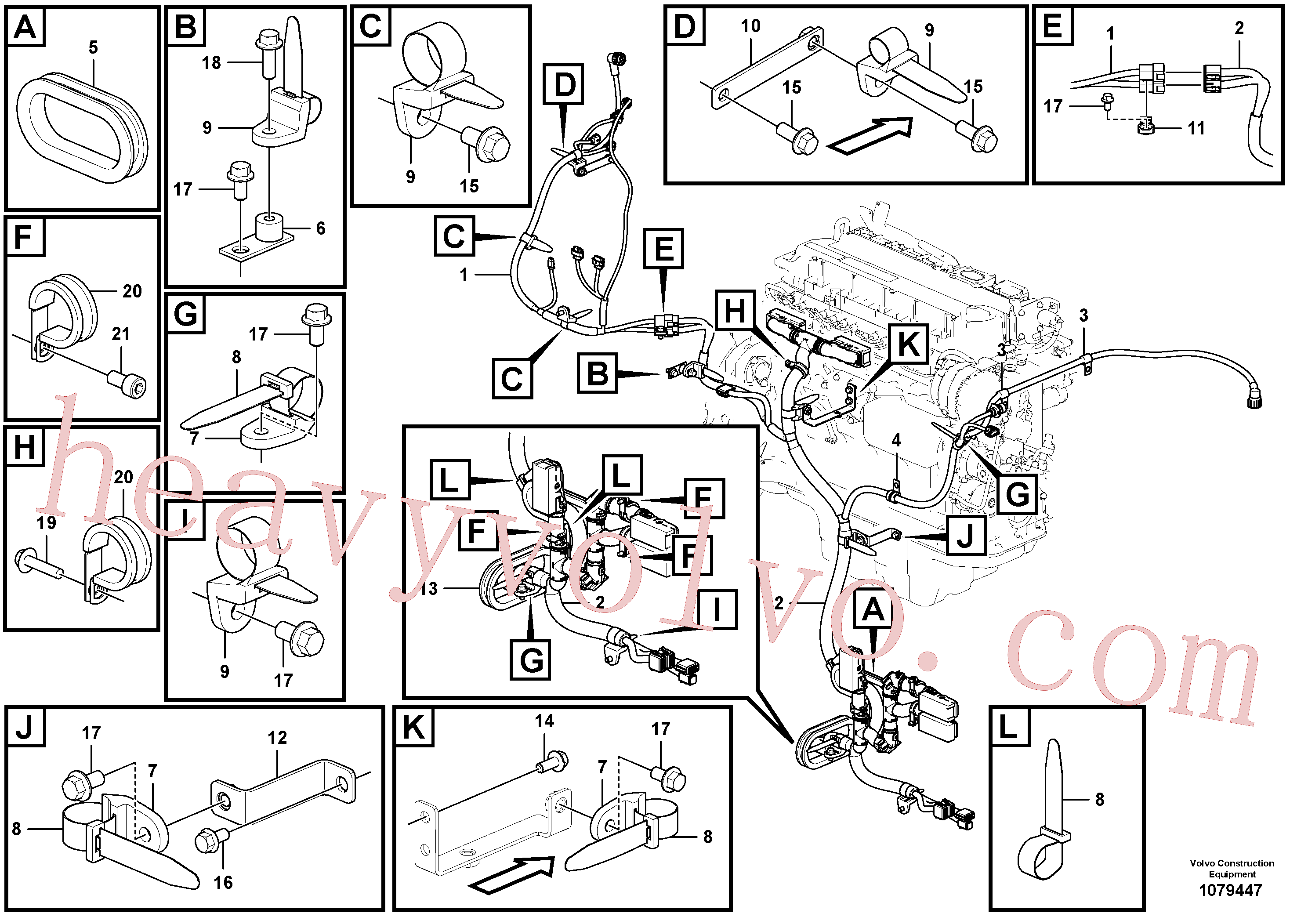 Volvo VOE14566948 Bracket aftermarket part for sale