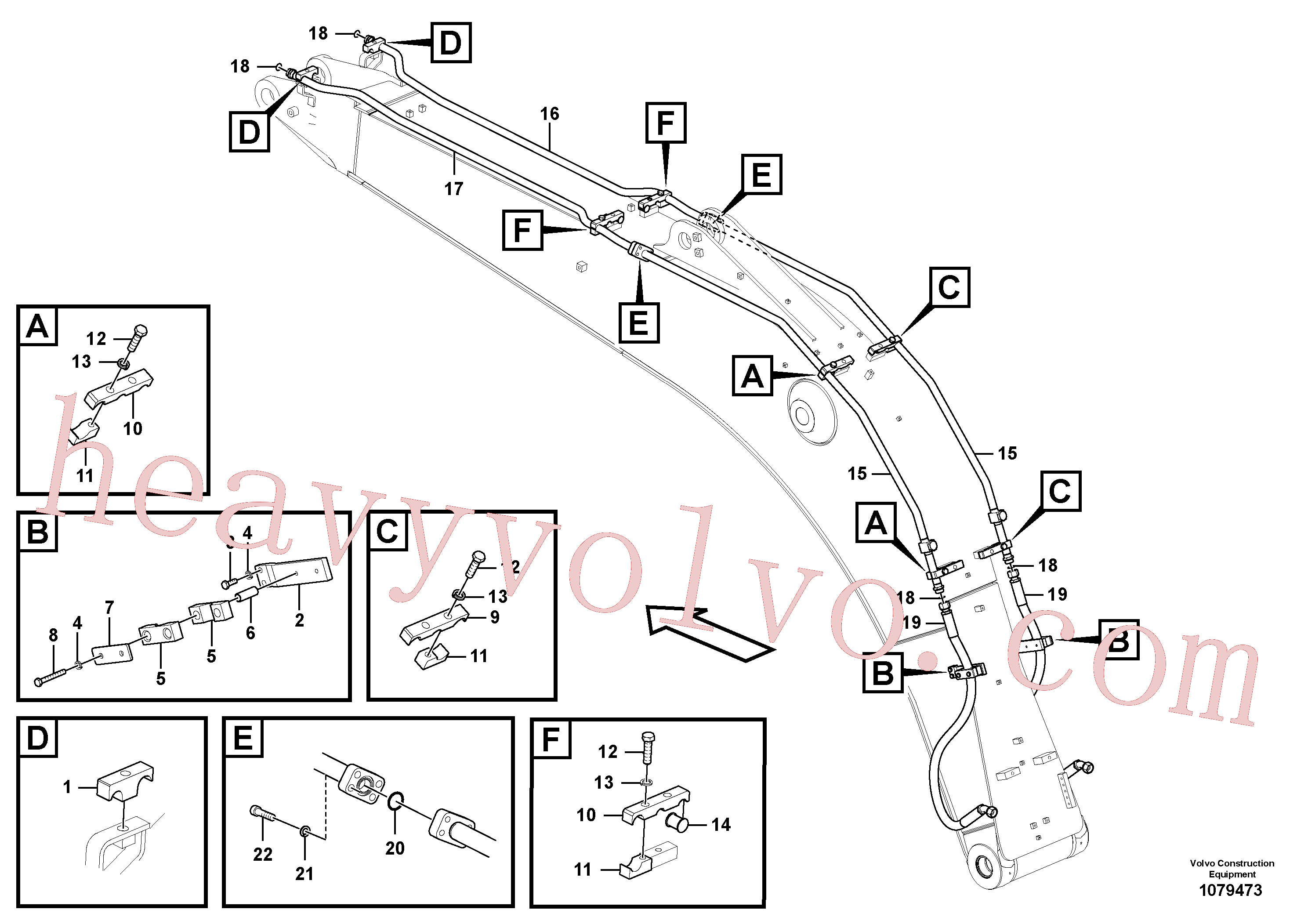 Volvo VOE14504830 Bracket aftermarket part for sale