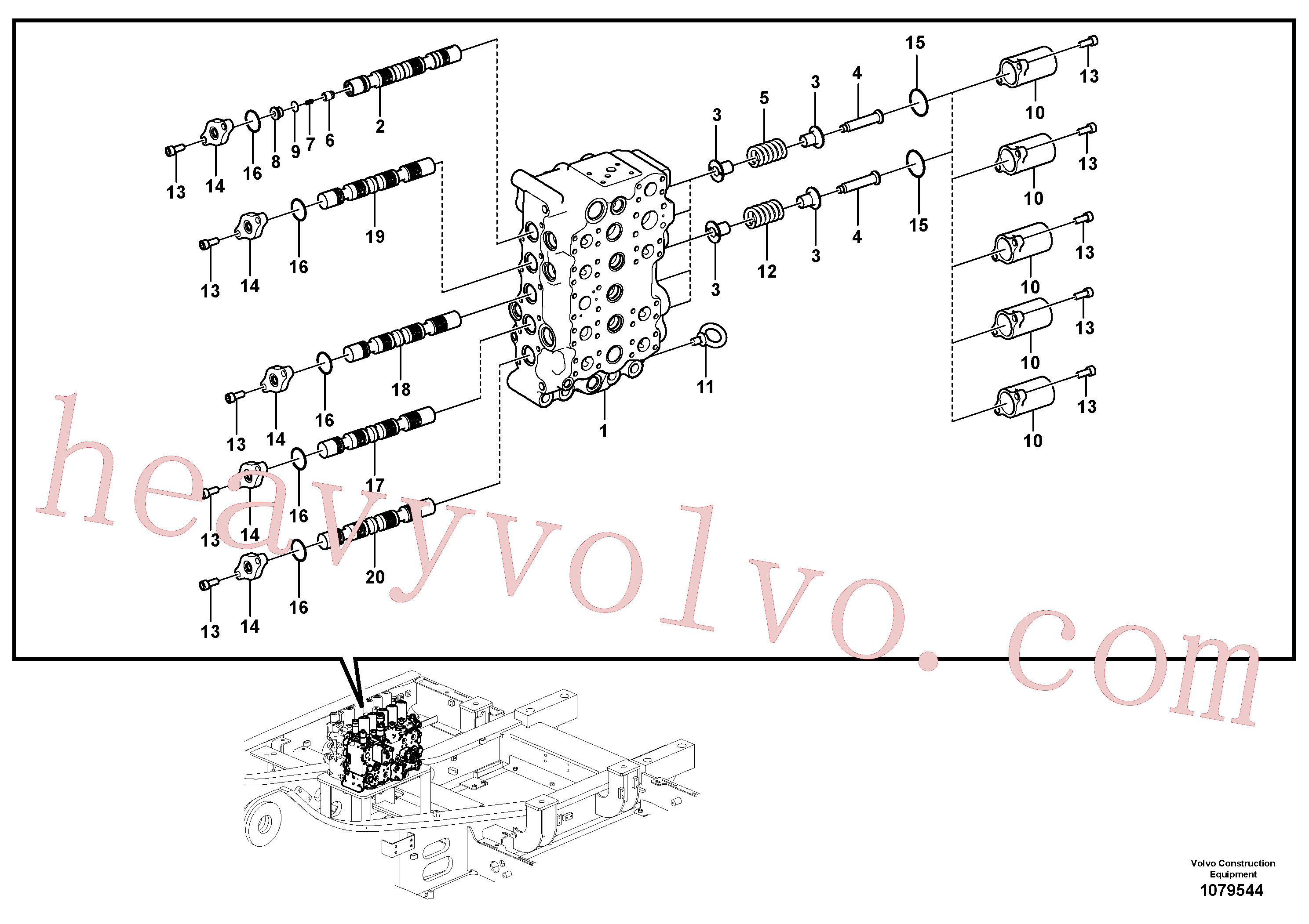 Volvo Assembly VOE14573737 Spool for sale