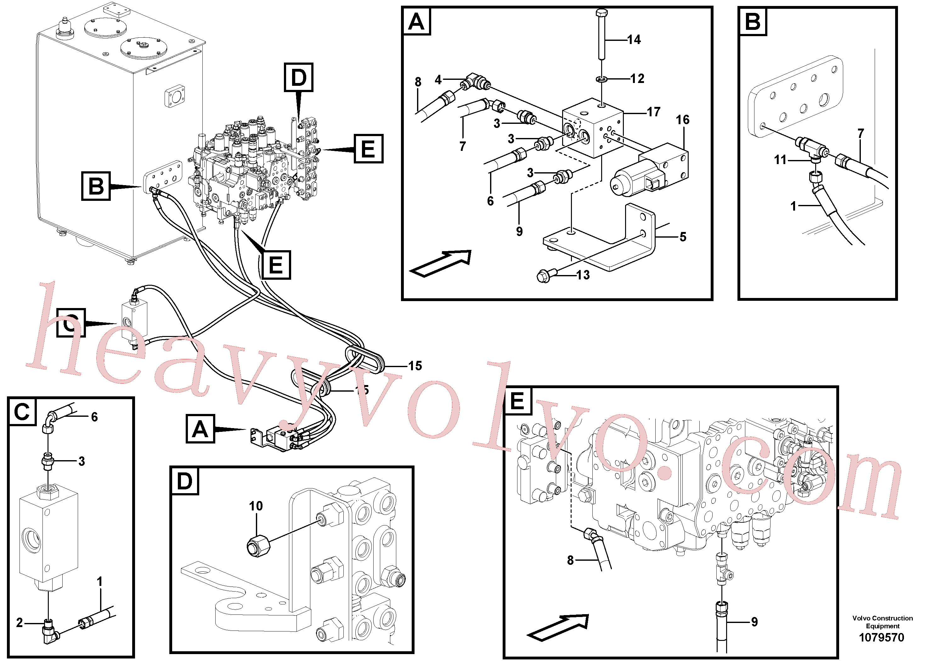 PJ5471042 Pilot for Volvo Excavator spare