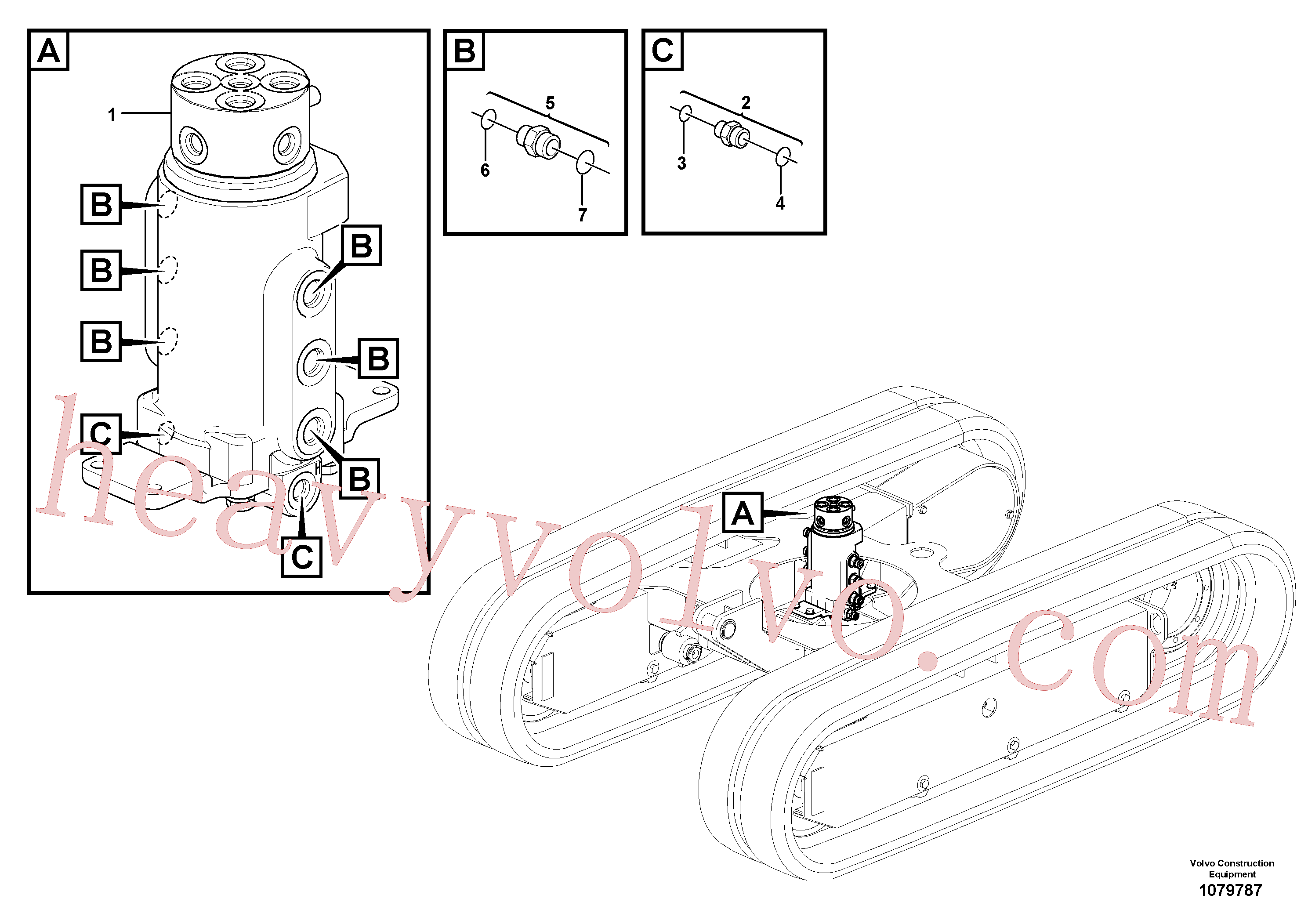 Wholesale VOE15611617 Valve for Volvo Excavator