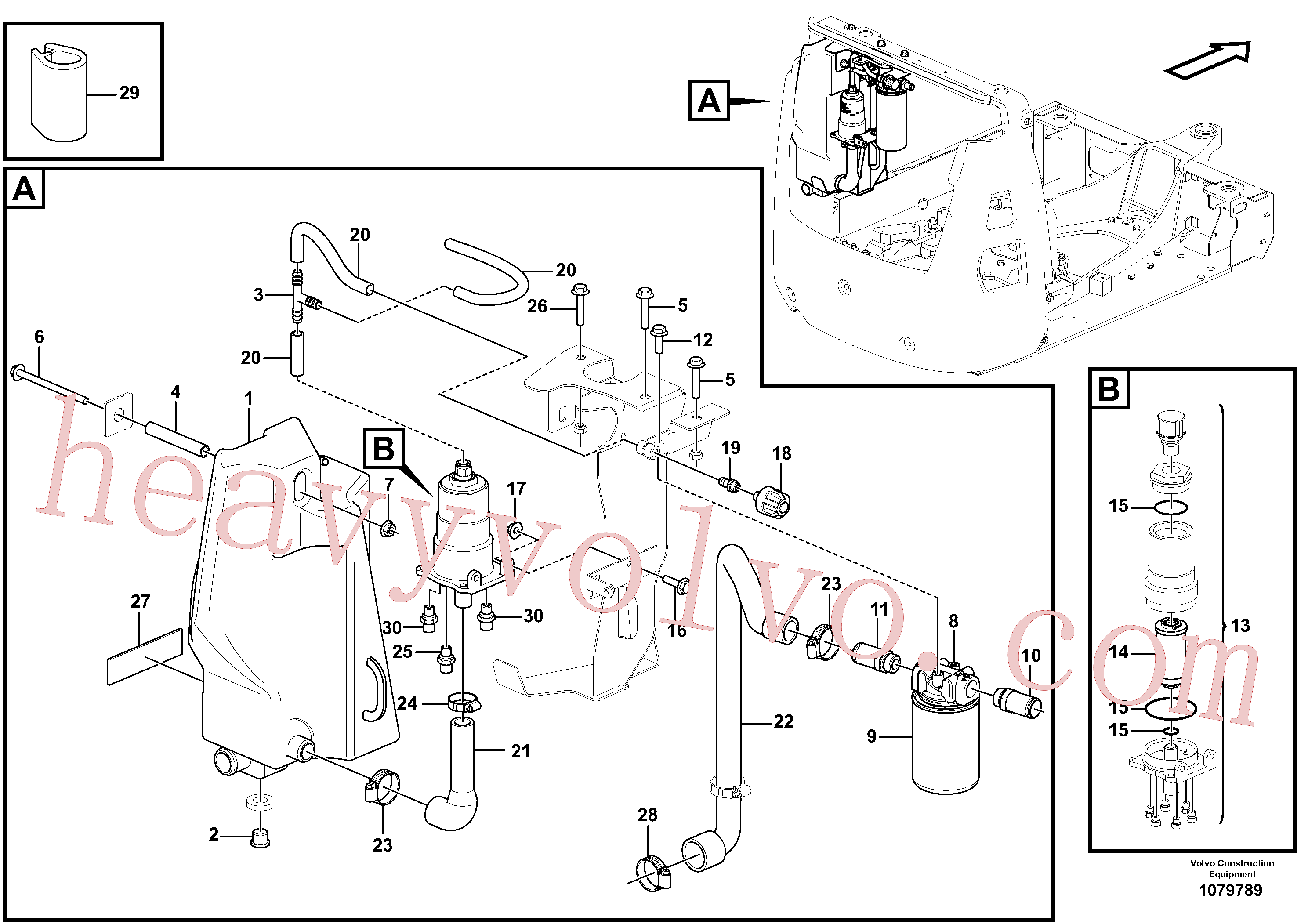 Wholesale VOE11803383 Rubber strap for Volvo Excavator