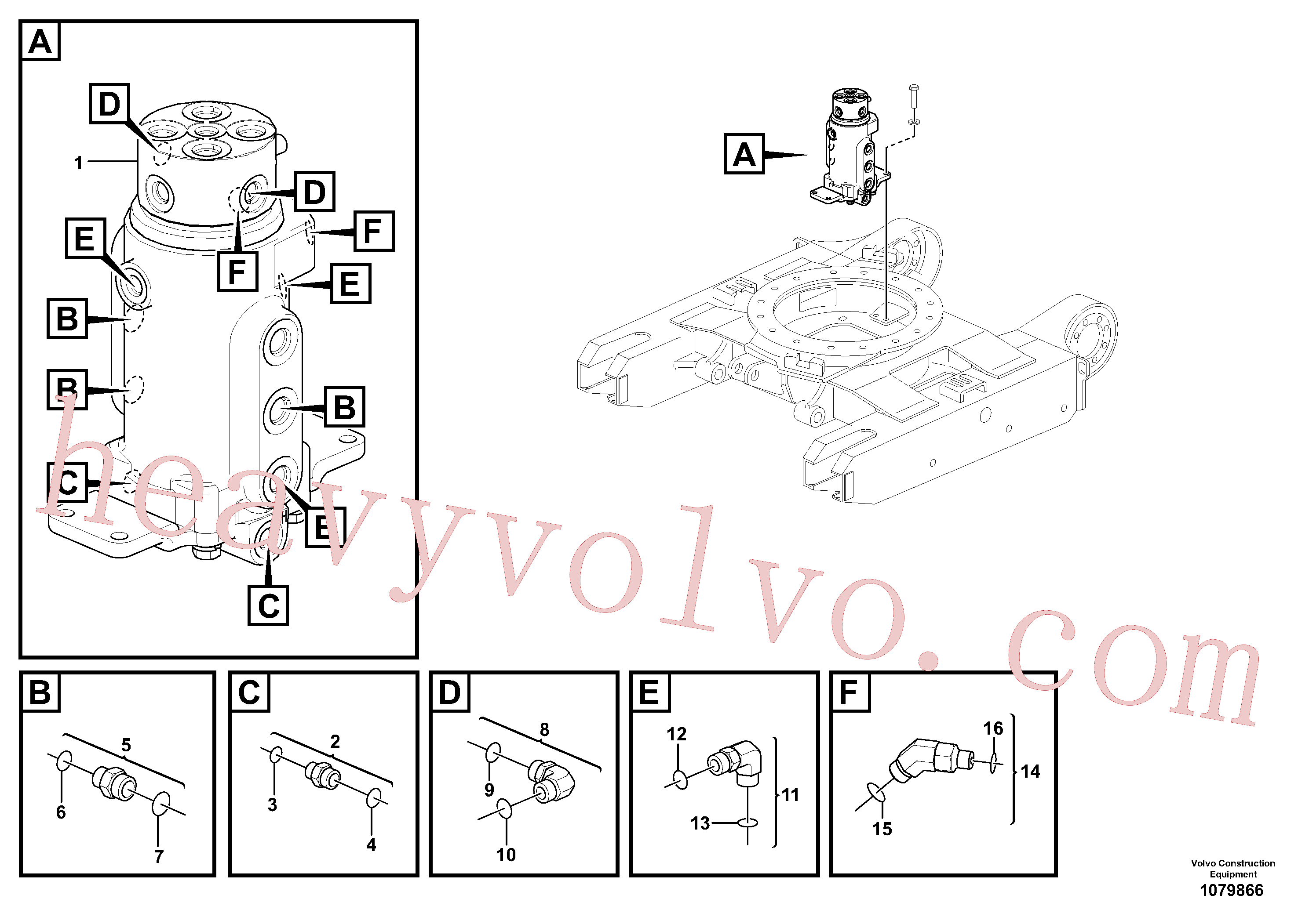 Wholesale VOE15611617 Valve for Volvo Excavator