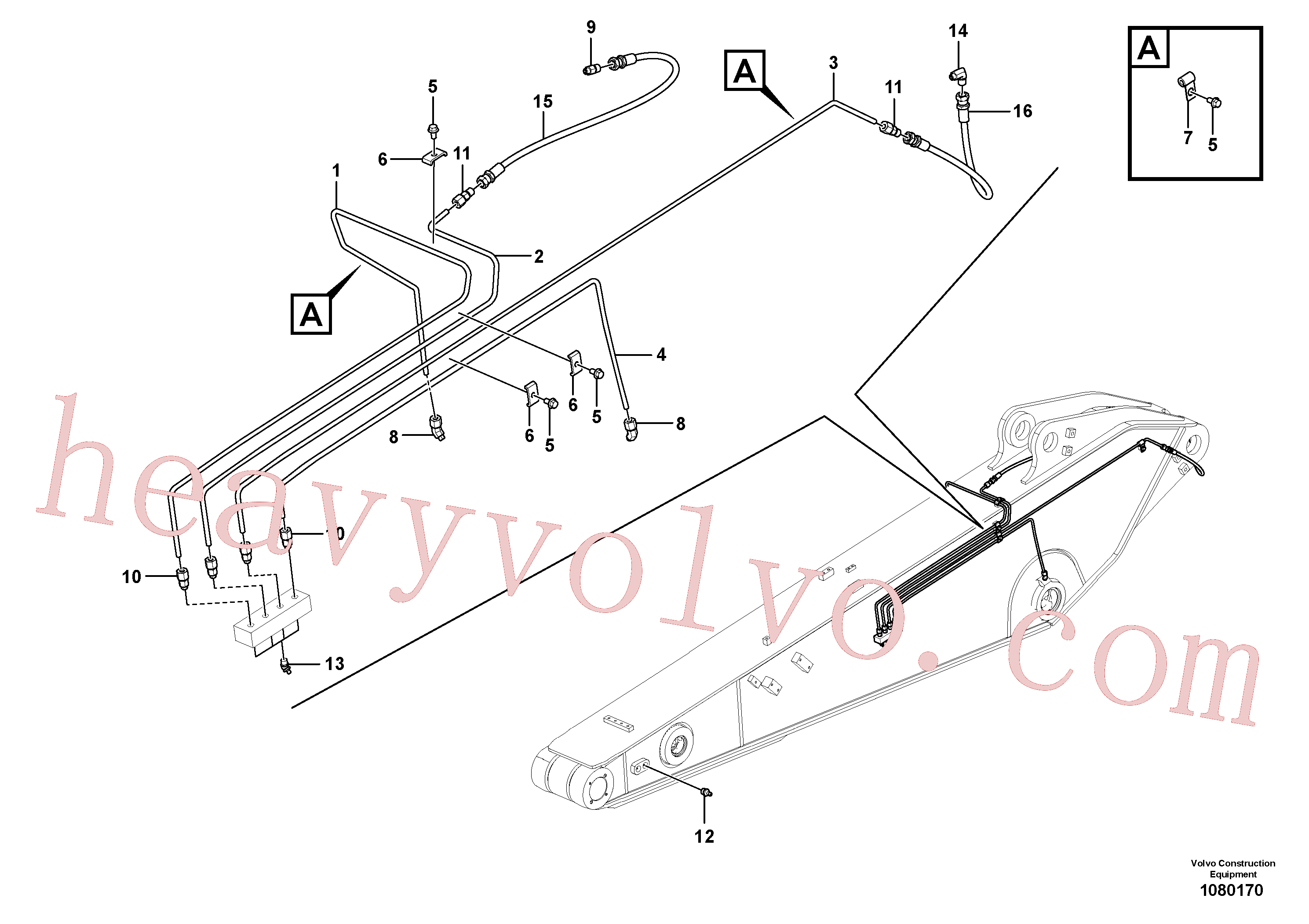 VOE14880647 Rockmaster/1SC for Volvo Excavator Parts