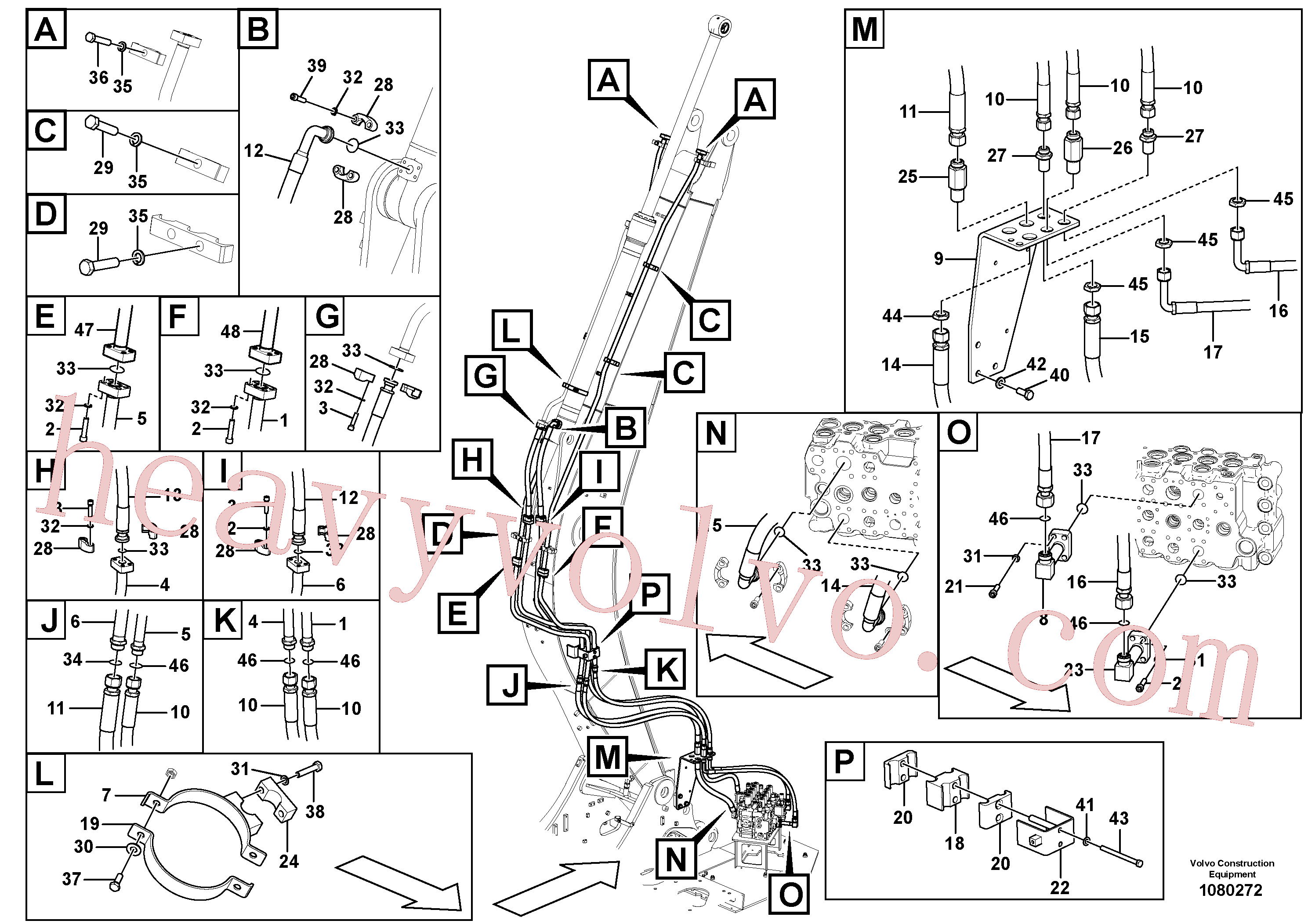 Volvo VOE14507816 Clamp aftermarket part for sale