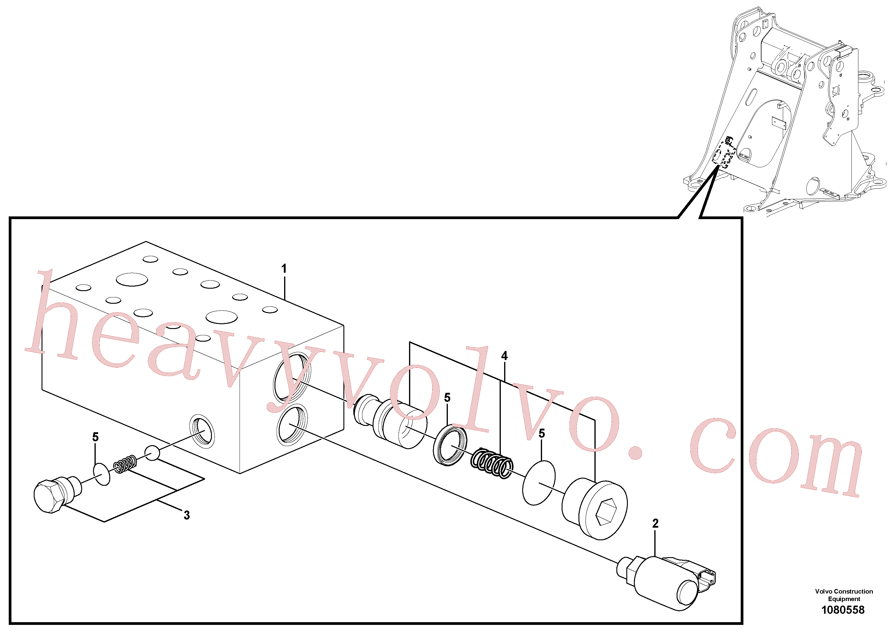 Volvo Assembly VOE11706075 Valve for sale