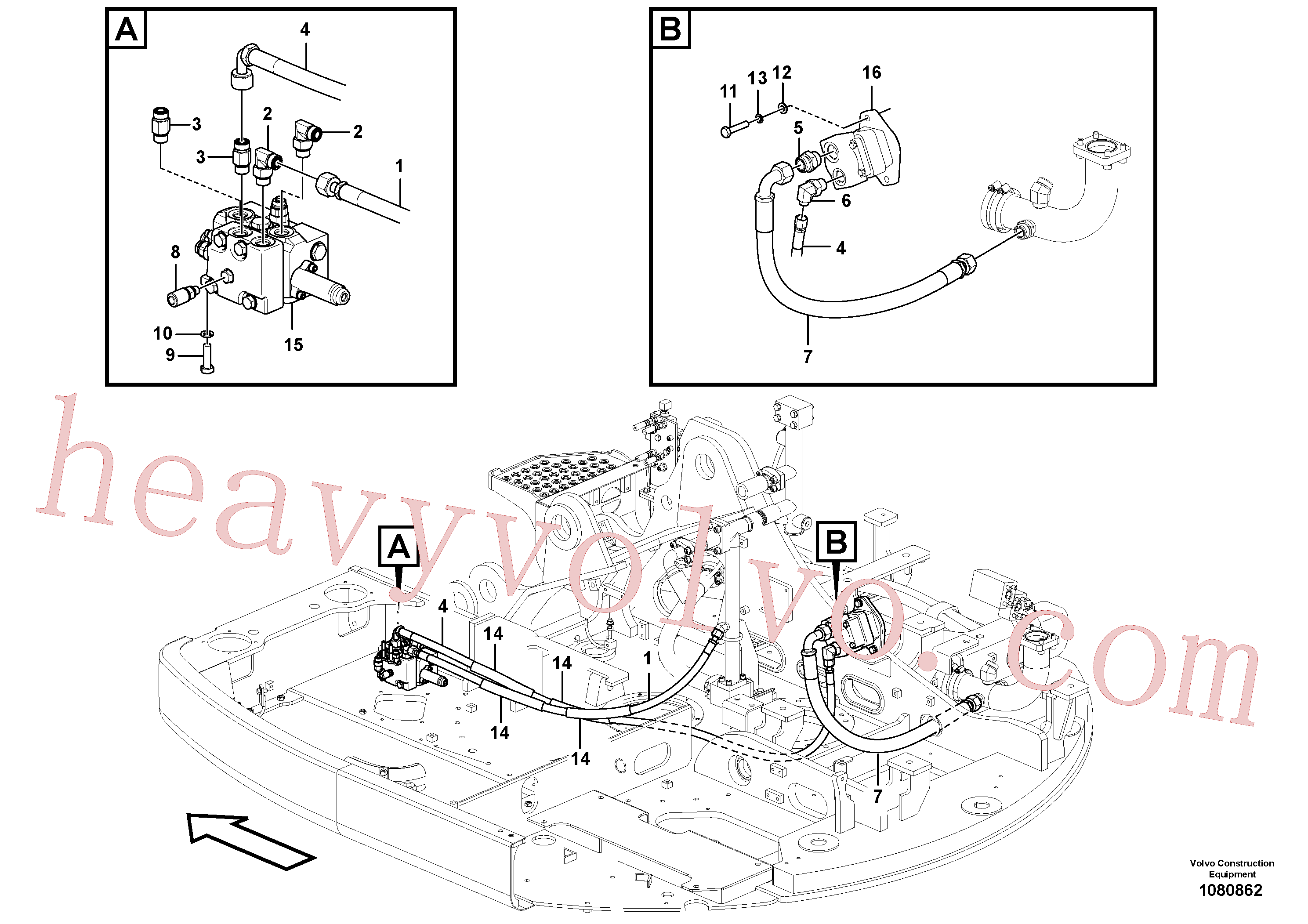 China Made VOE937991 Rockmaster/1SC parts for Volvo Excavator