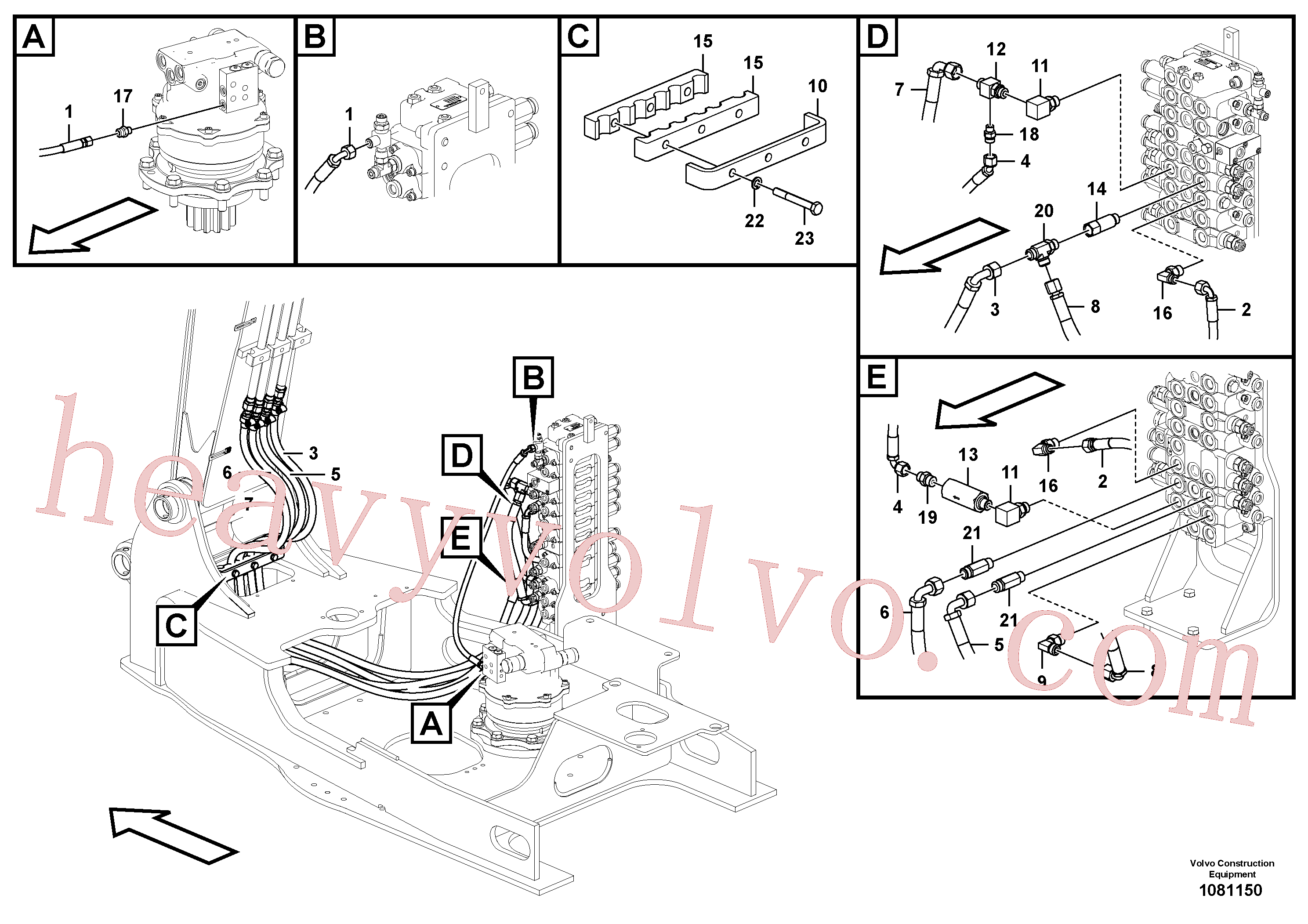 Volvo excavator part VOE936495 Eternity/2 for sale
