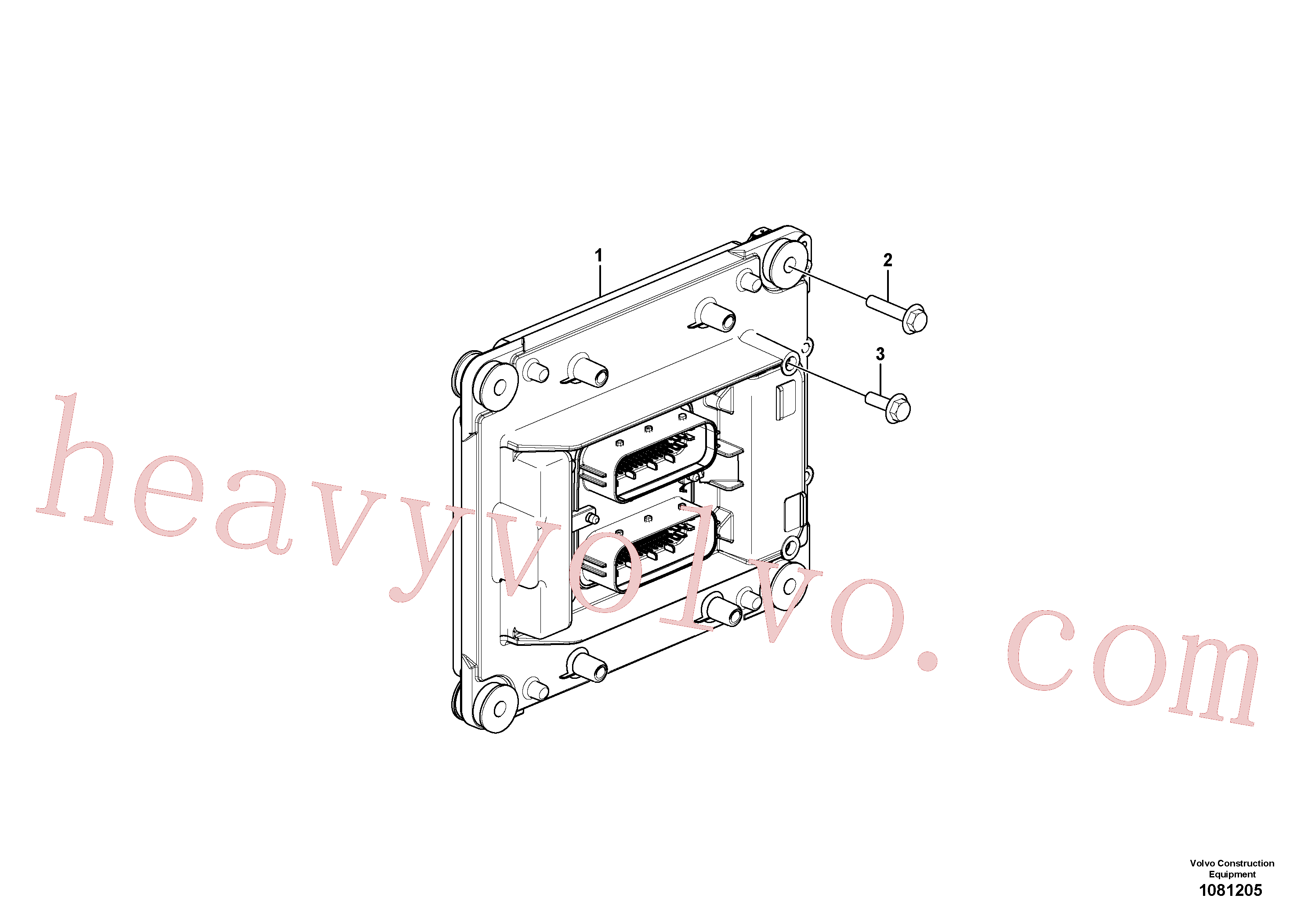 China Made VOE969986 Flange screw parts for Volvo Excavator