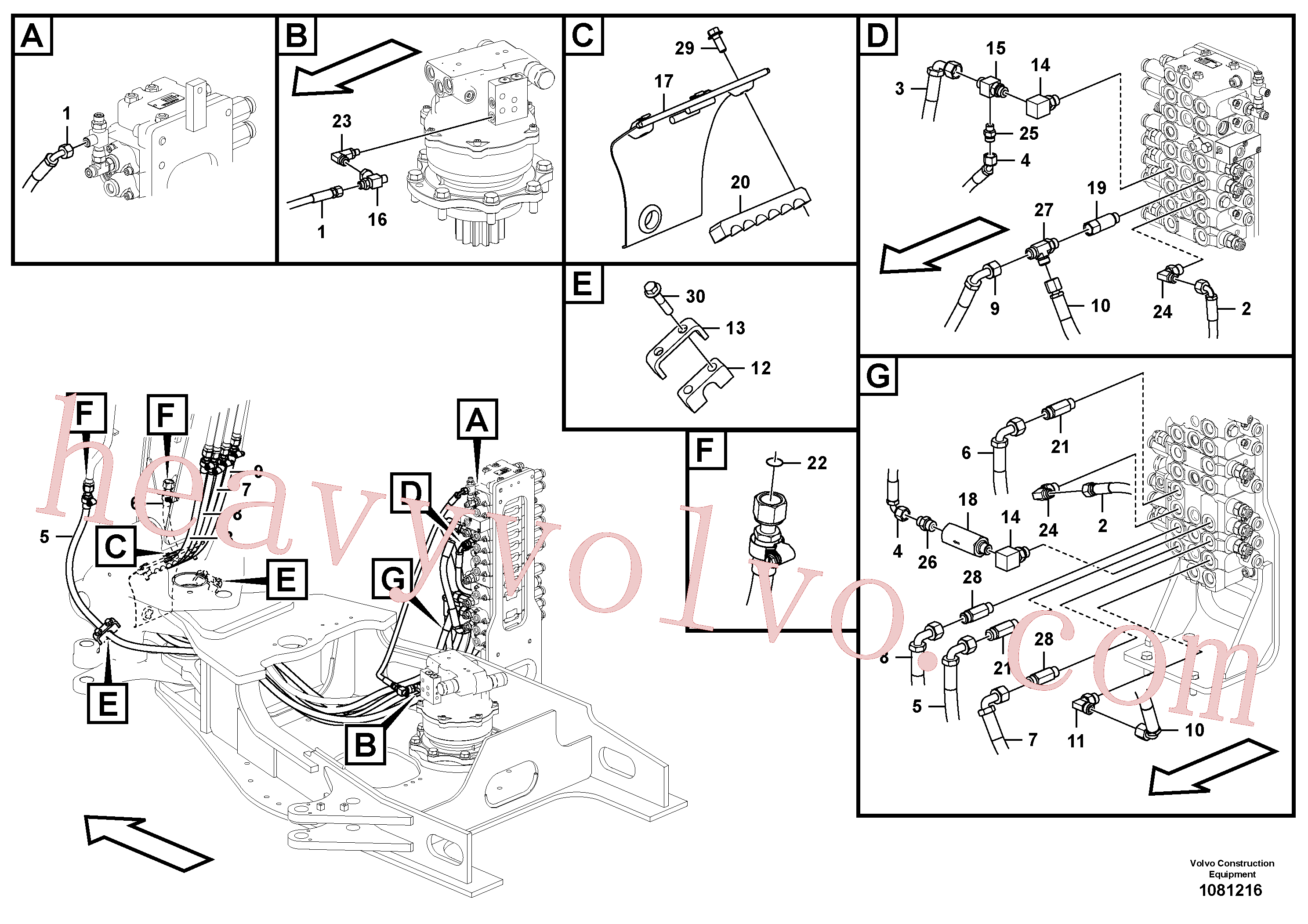 Volvo excavator part VOE936495 Eternity/2 for sale