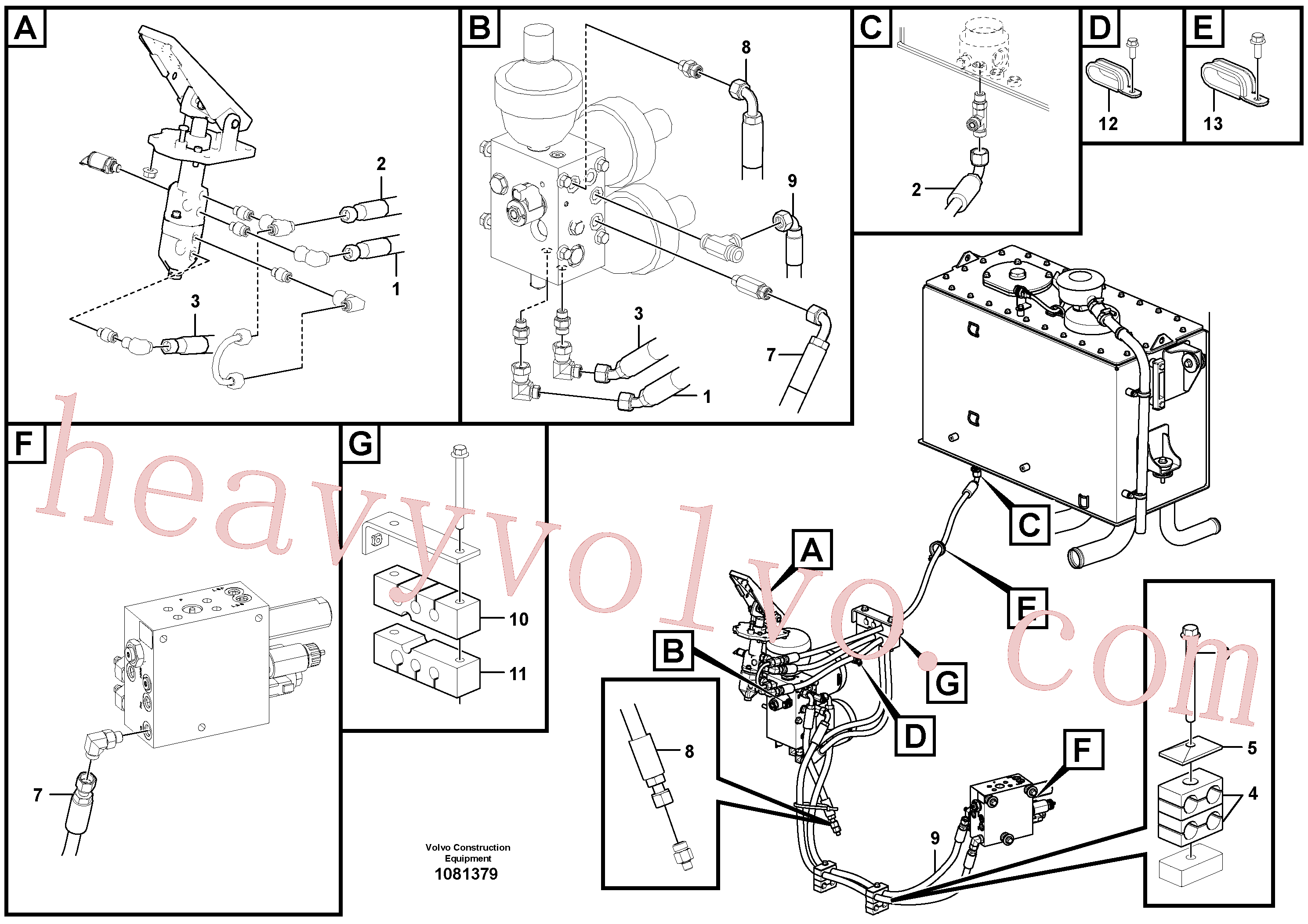 VOE937132 Rockmaster/1SC for Volvo Excavator Parts