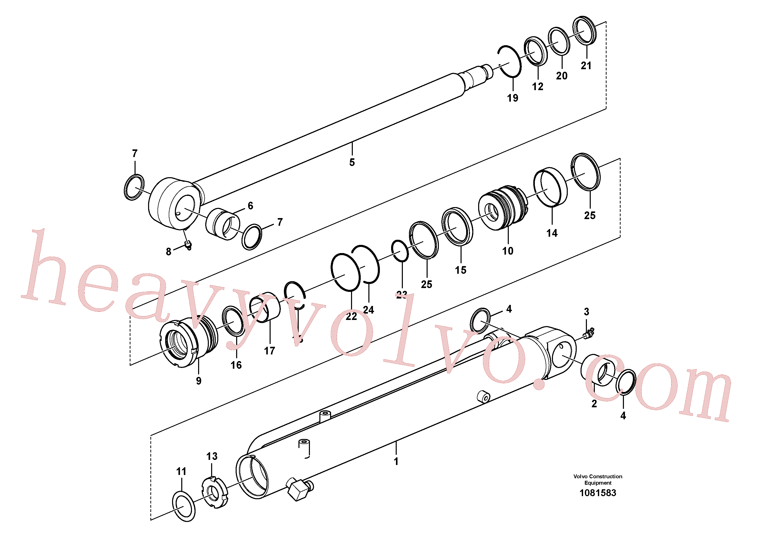 SA8148-14031 Sealing kit for Volvo Excavator spare