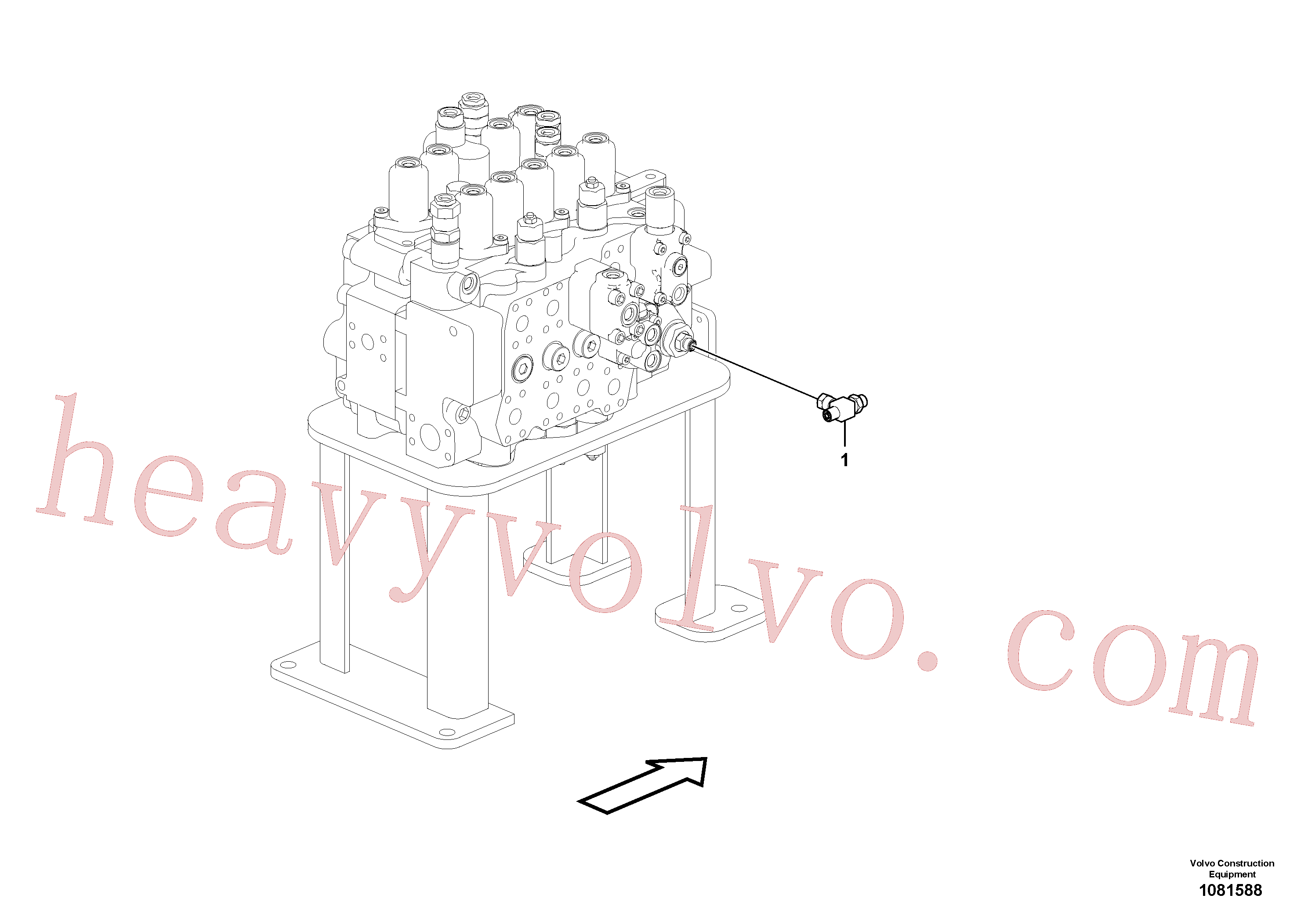 Wholesale VOE14538783 T-nipple for Volvo Excavator