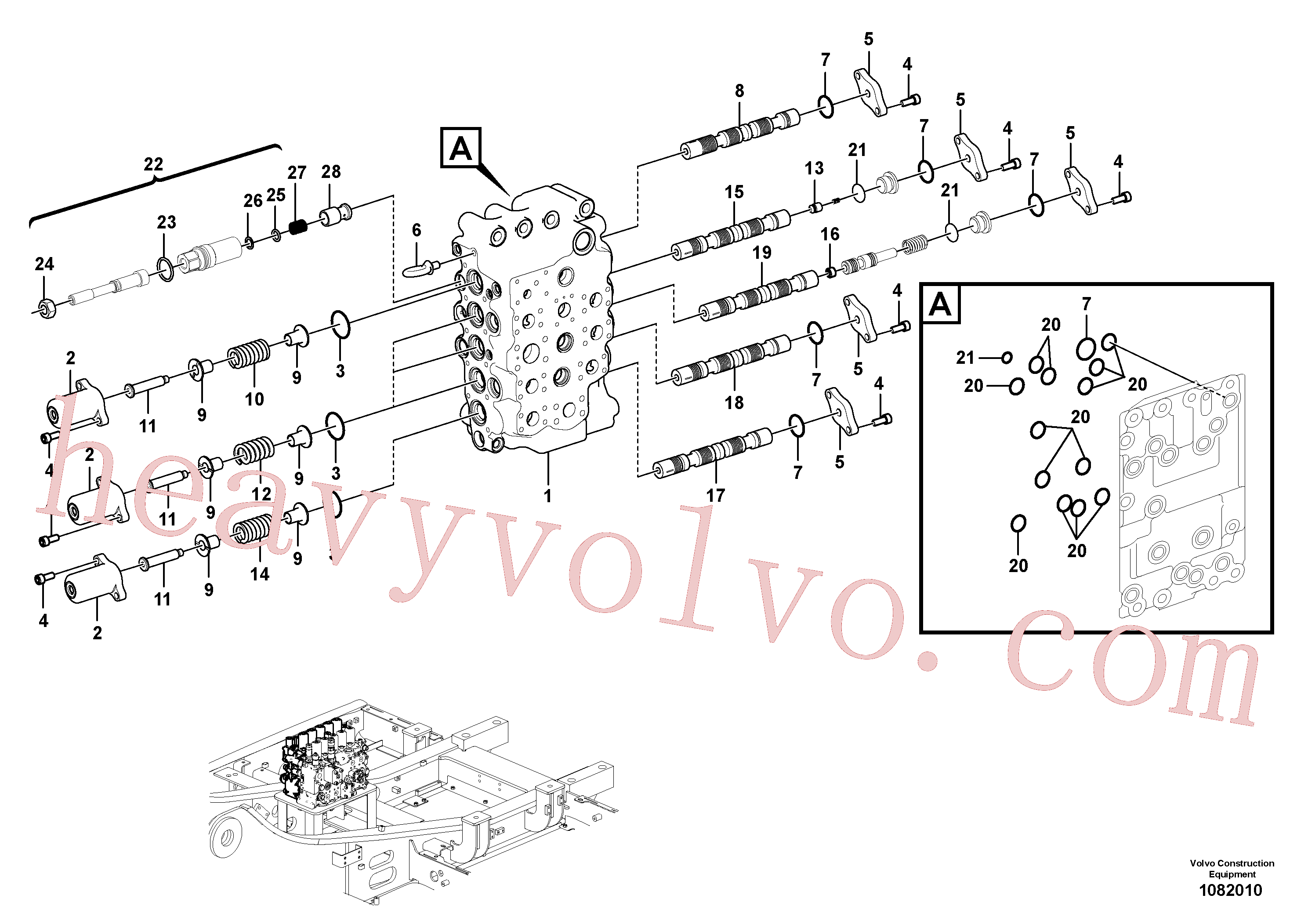 Volvo Assembly VOE14688876 Spool for sale