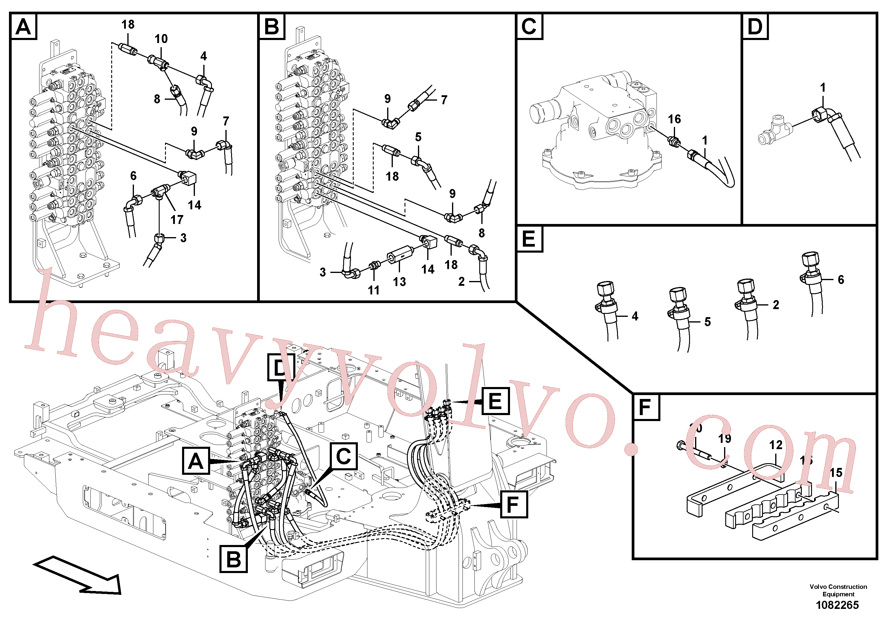Volvo excavator part VOE14695611 Shieldmaster/4000 for sale