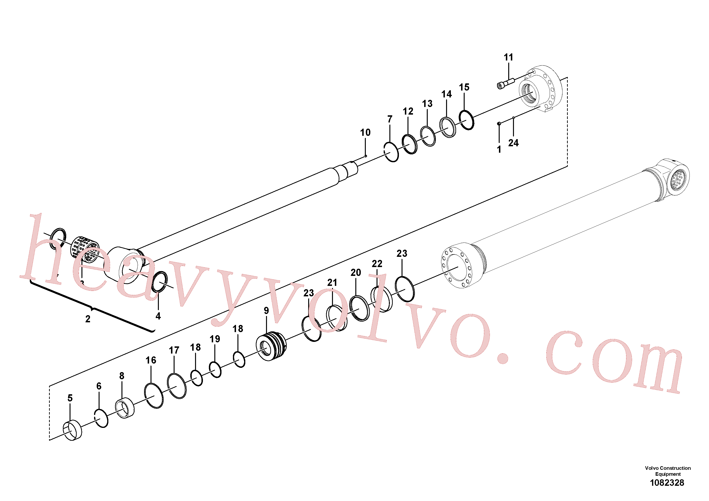 Volvo VOE14587734 Bushing aftermarket part for sale