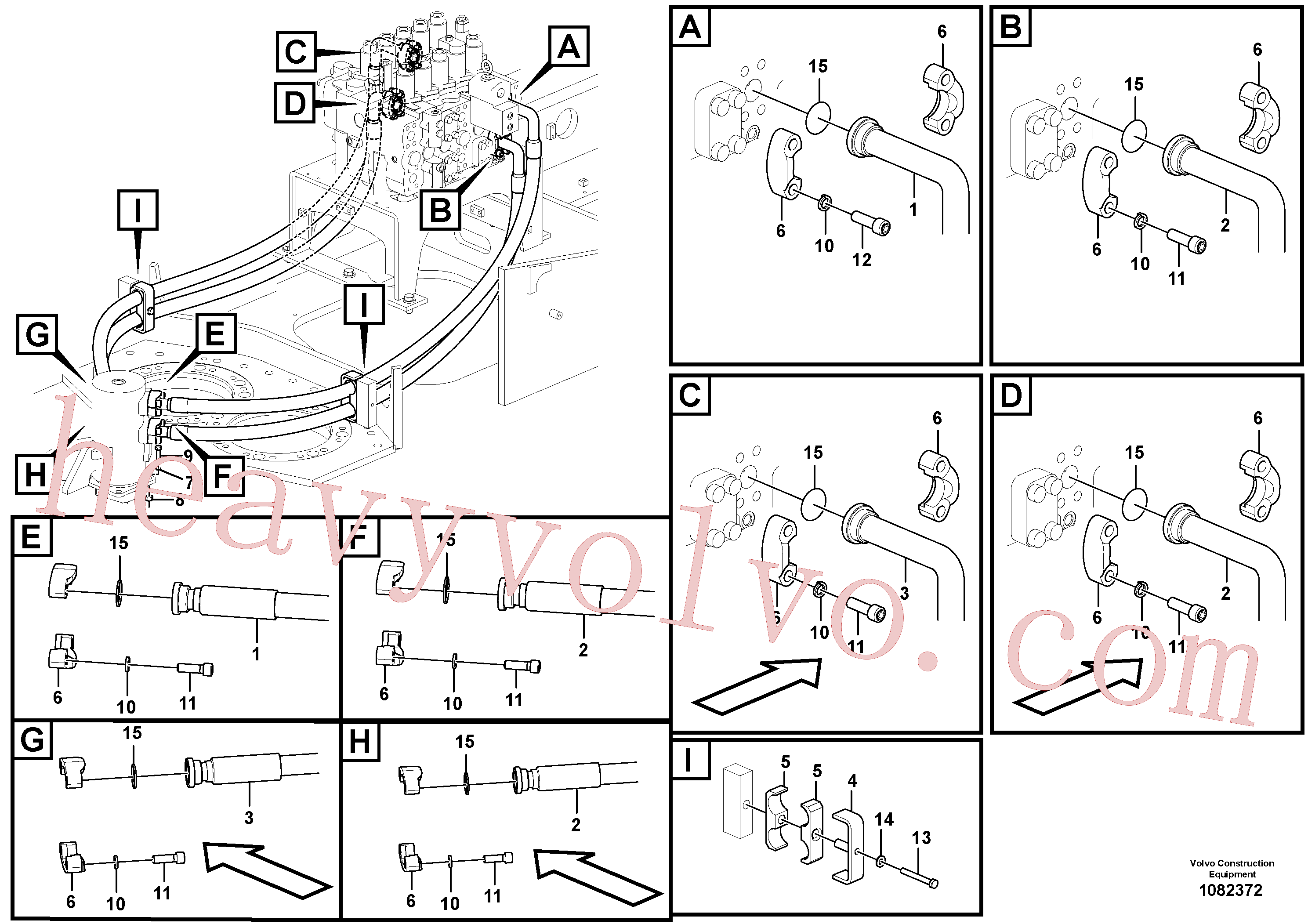 Volvo VOE14518363 Clamp aftermarket part for sale