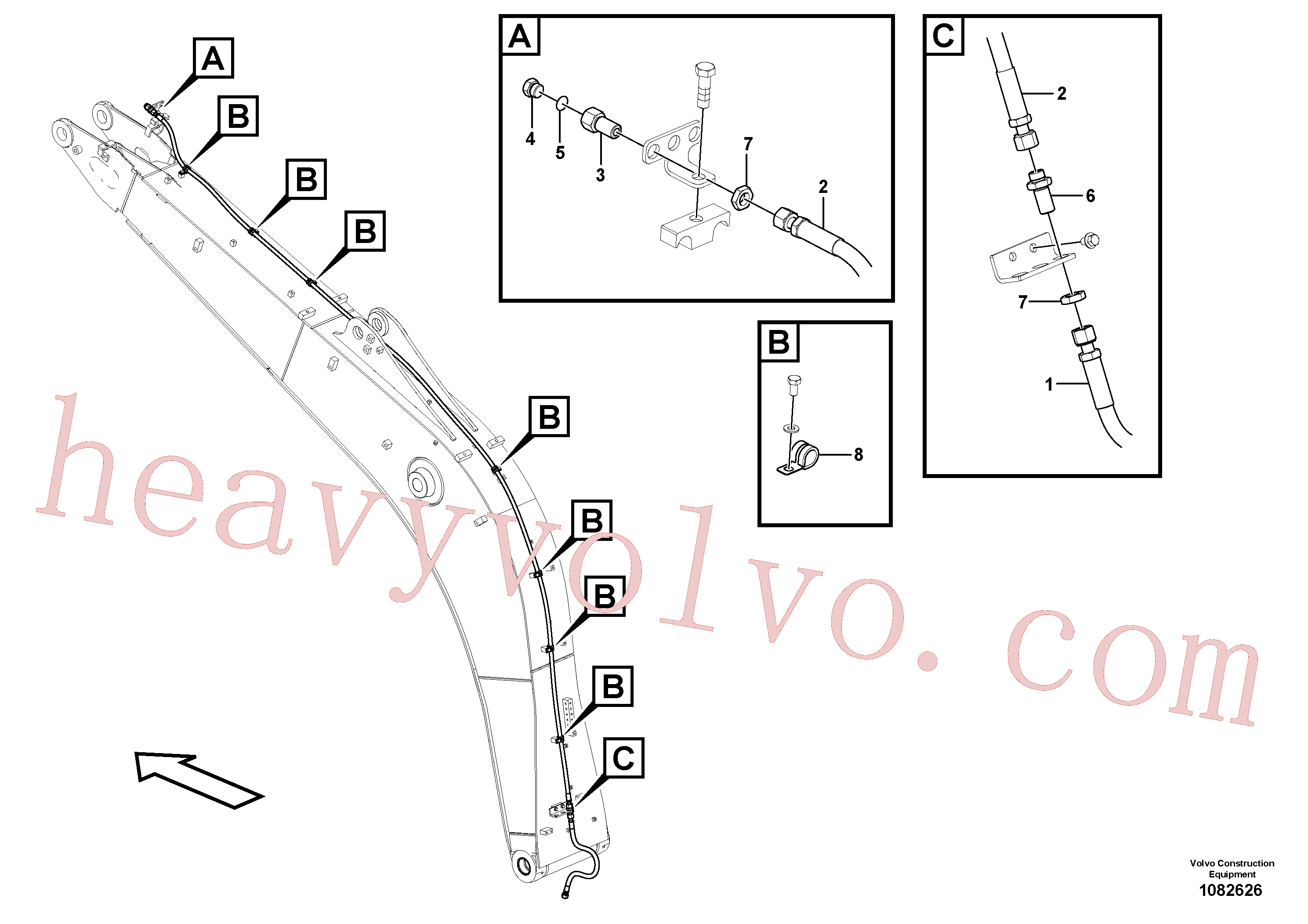 Volvo excavator part VOE15000790 Rockmaster/1SC for sale