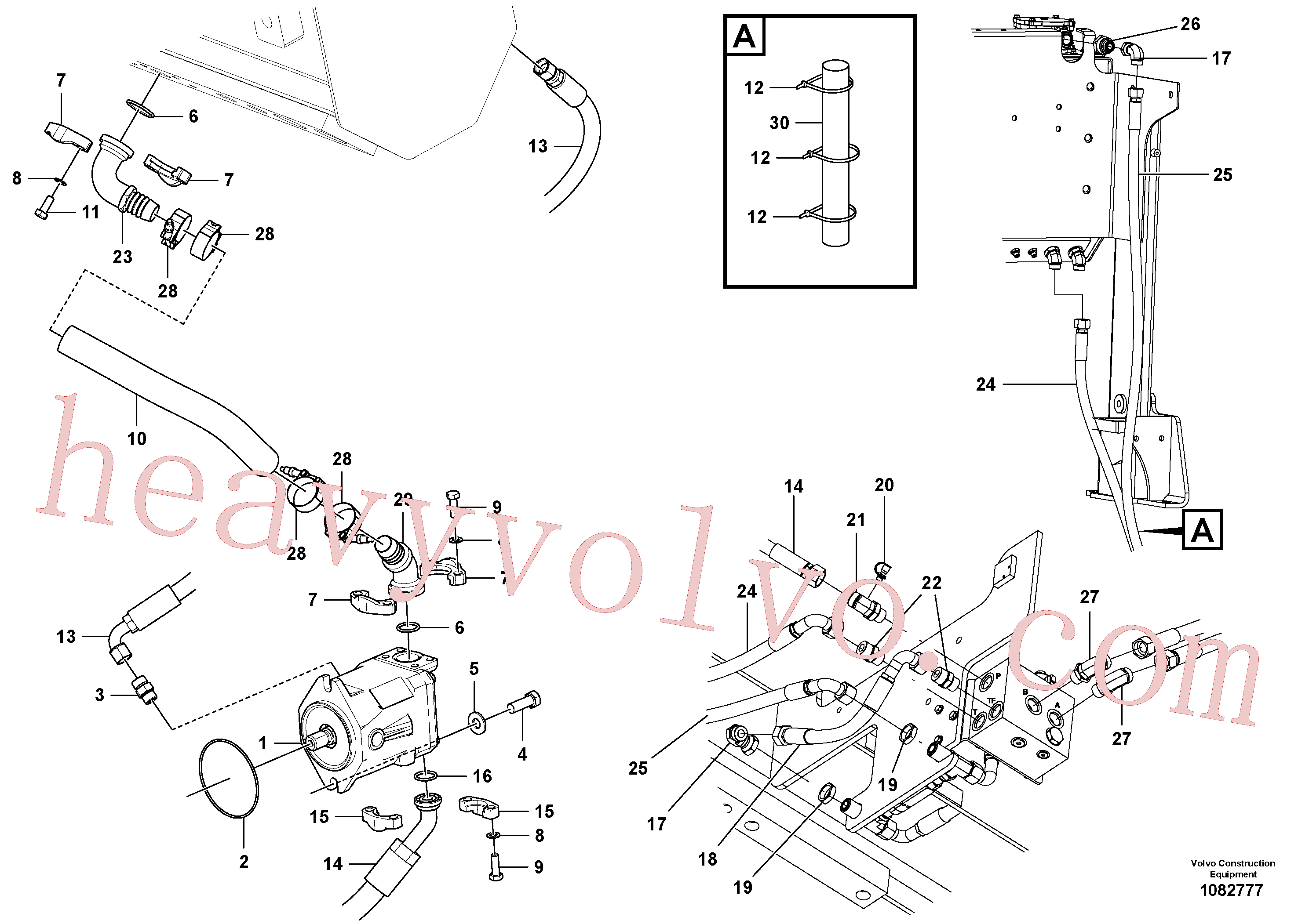 Volvo Assembly PJ5480033 Lock nut for sale