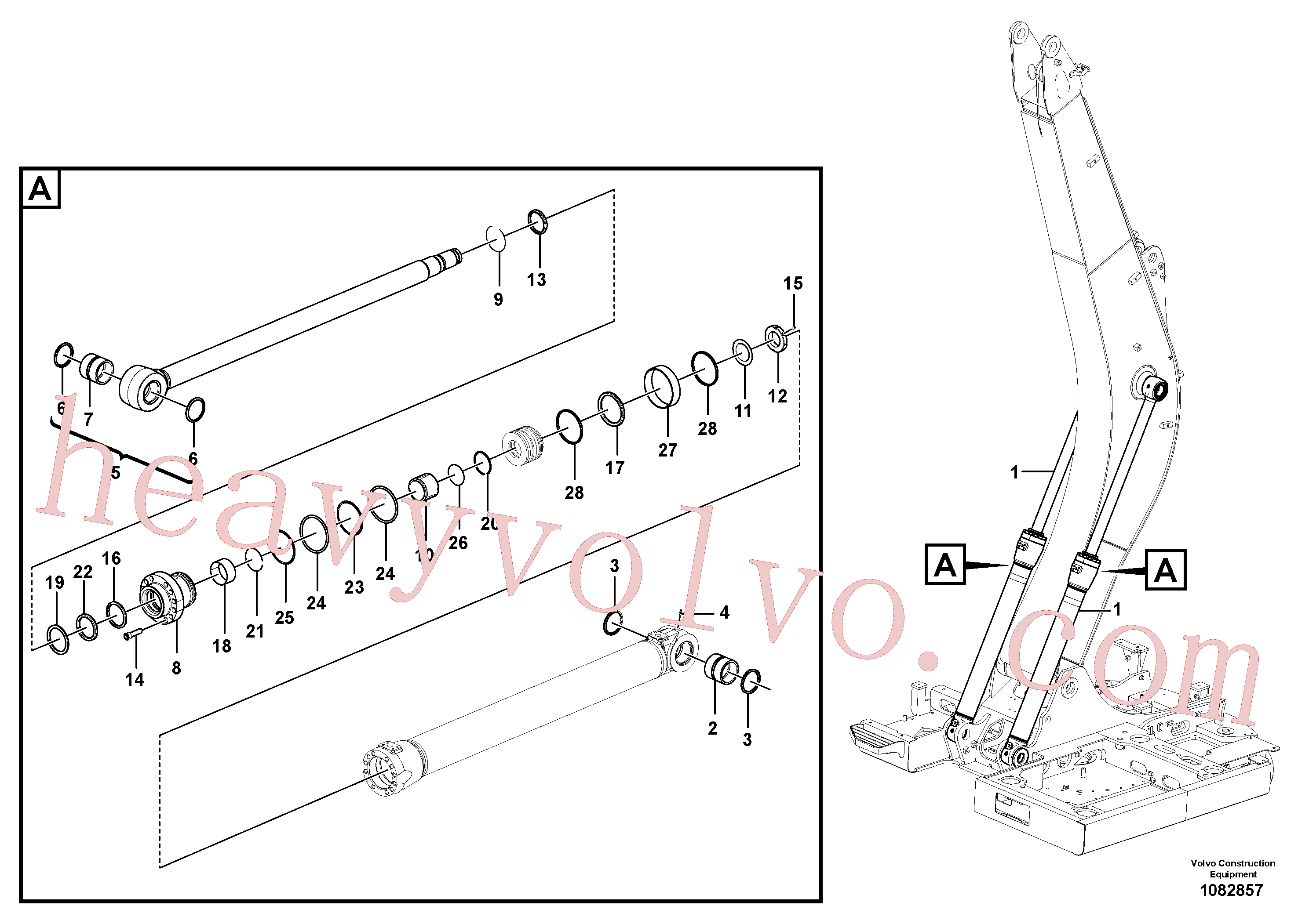 China Made SA14675830 Seal parts for Volvo Excavator