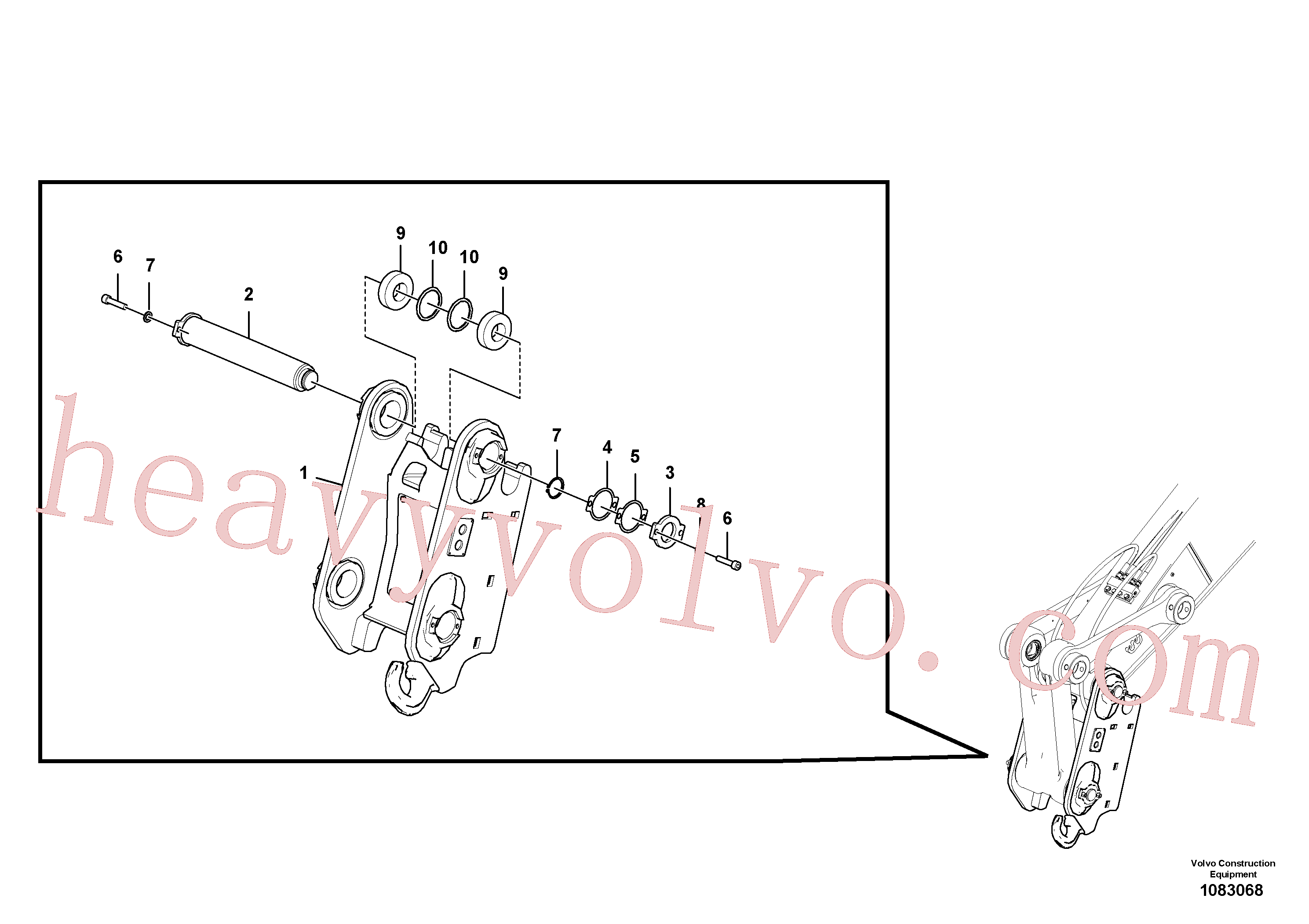 Volvo VOE14625575 Shim aftermarket part for sale