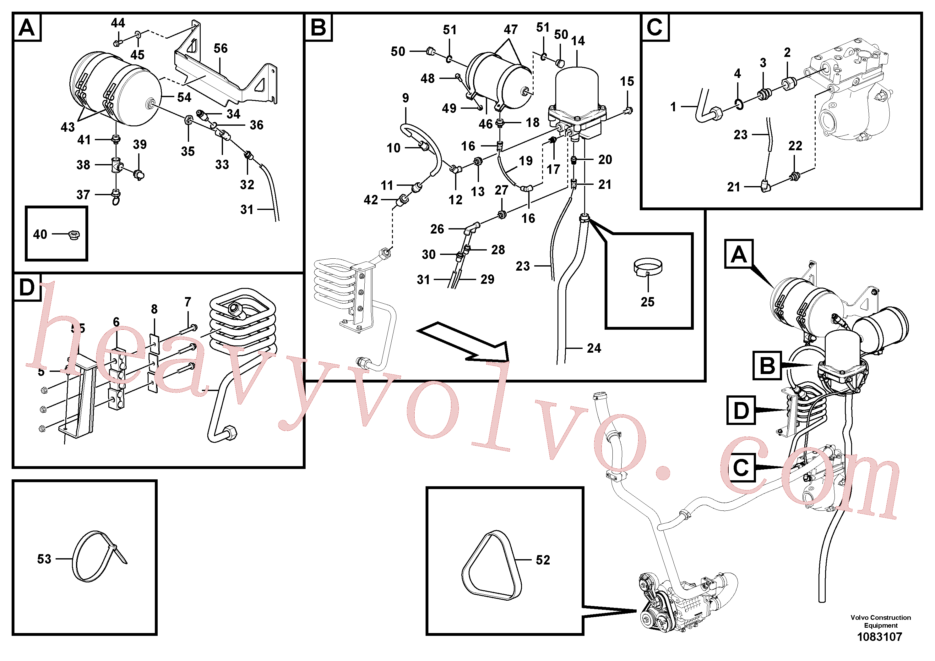 Volvo Assembly VOE11196166 Nipple for sale