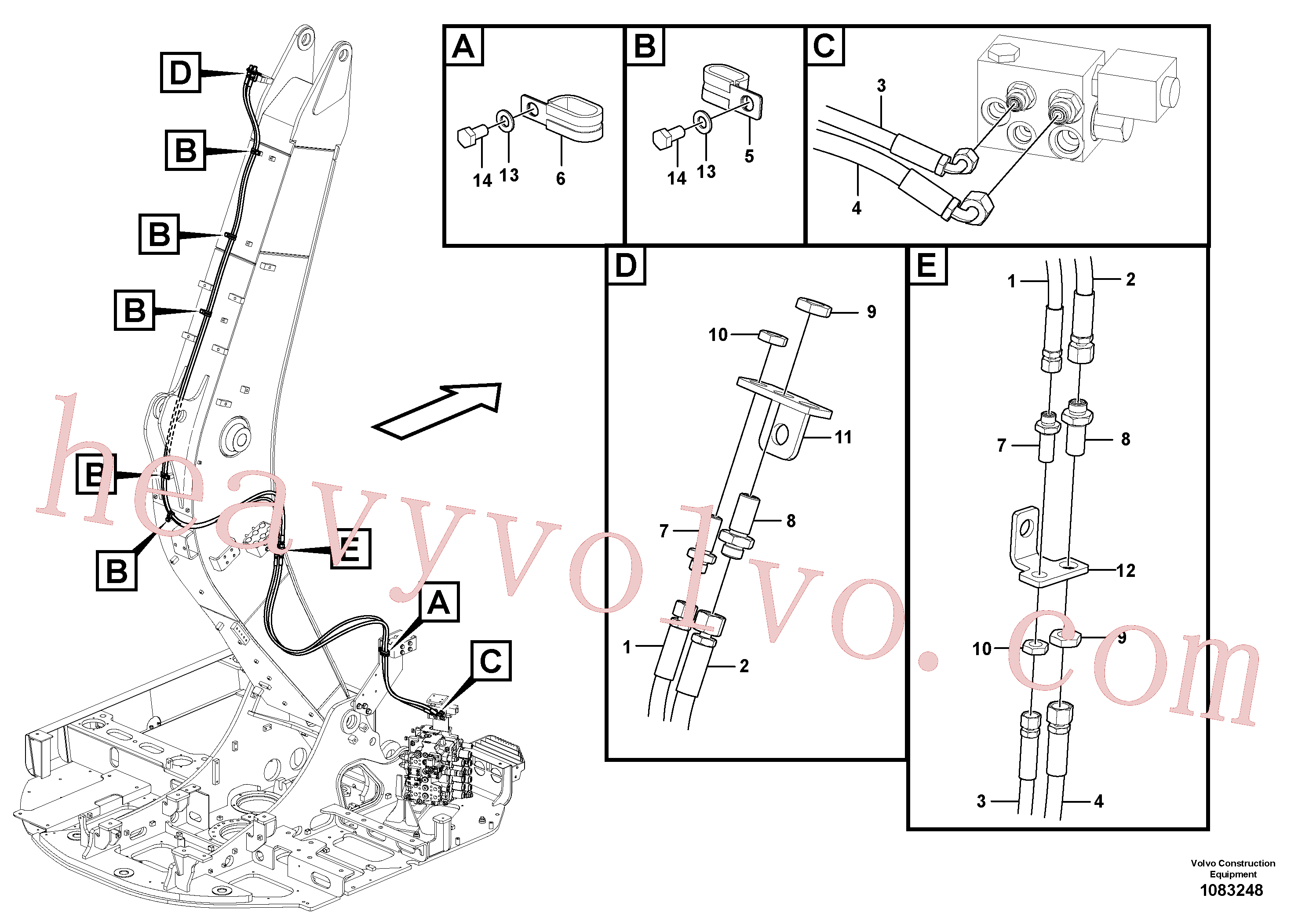 Volvo Assembly VOE14701653 Plate for sale