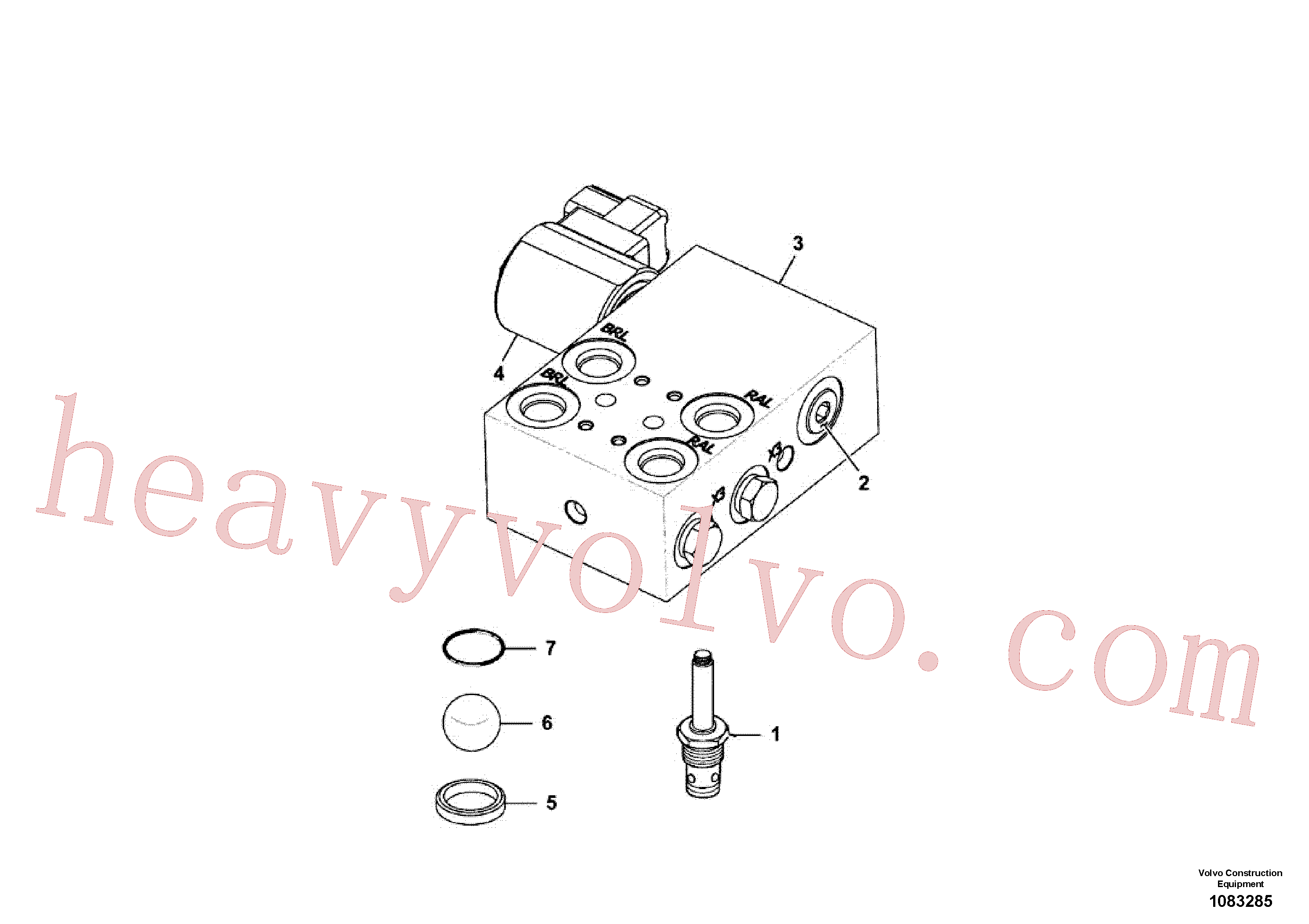 China Made VOE17445904 Coil parts for Volvo Excavator