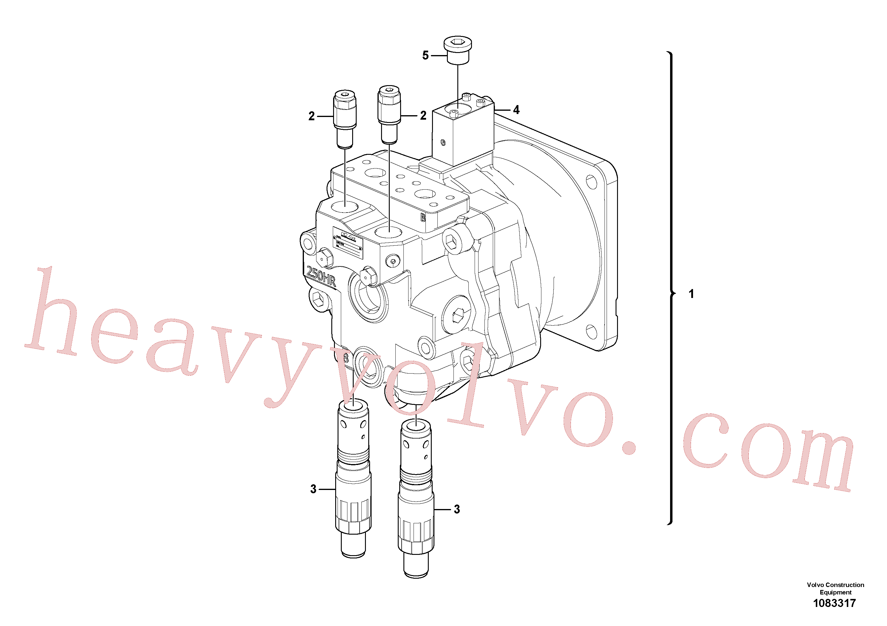 VOE14596309 Spring for Volvo Excavator spare