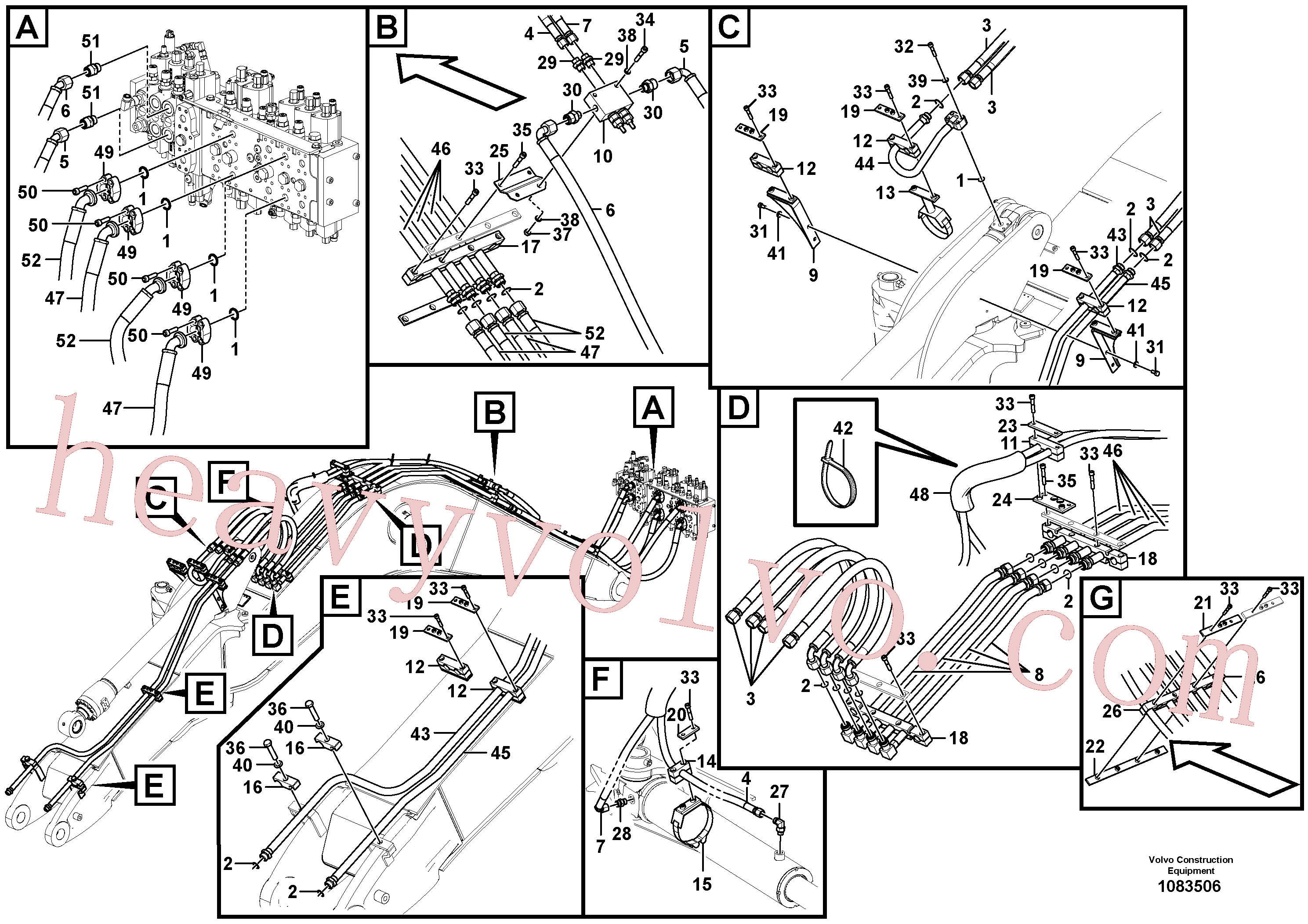 China Made VOE14379244 Top plate parts for Volvo Excavator