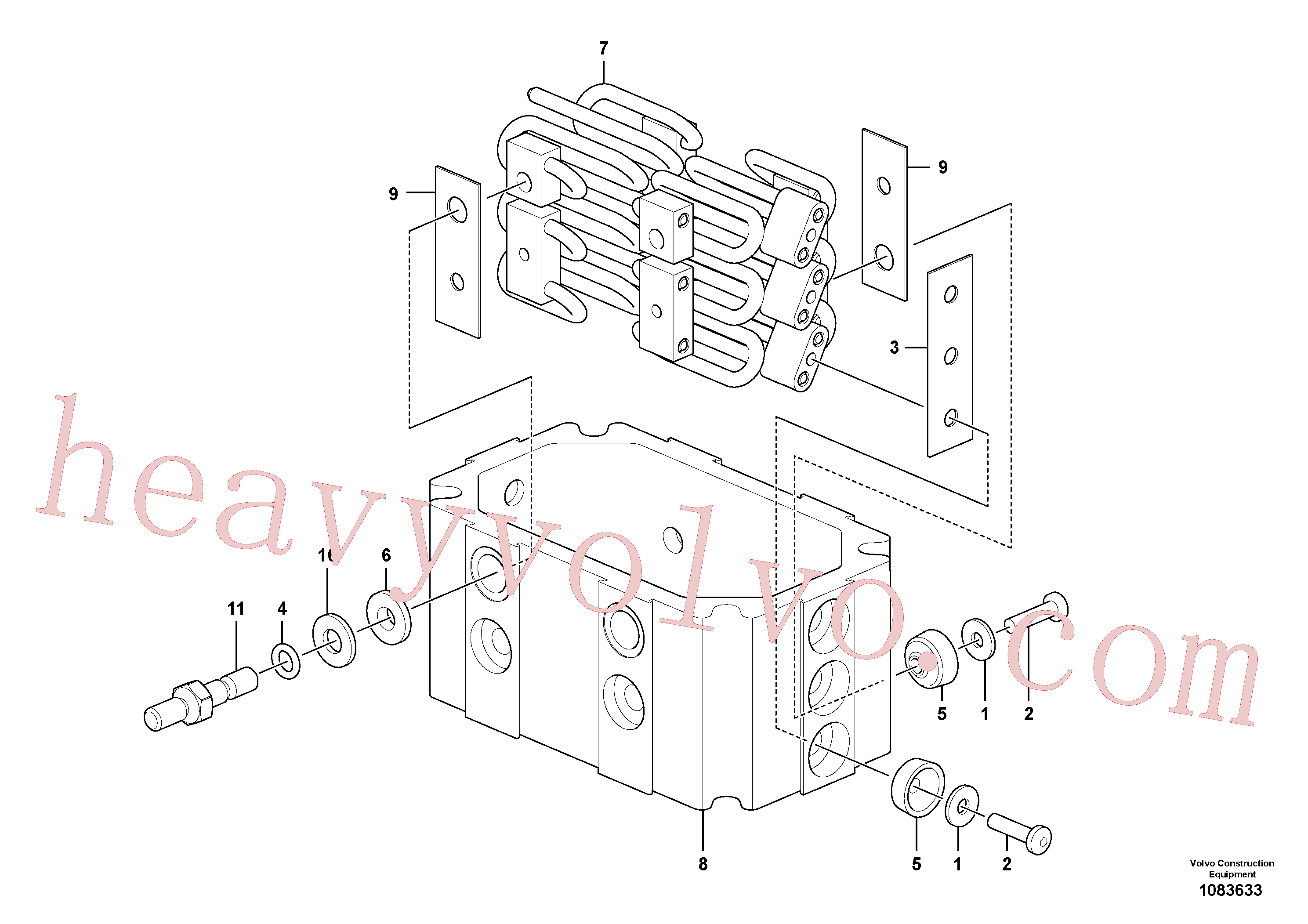 Volvo VOE192288 Washer aftermarket part for sale
